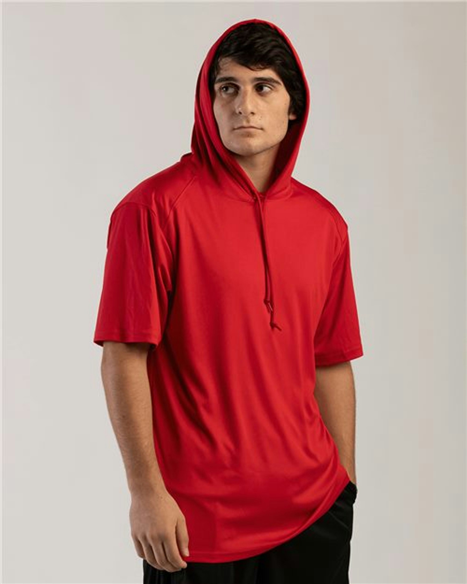 B-Core Hooded T-Shirt [4123]