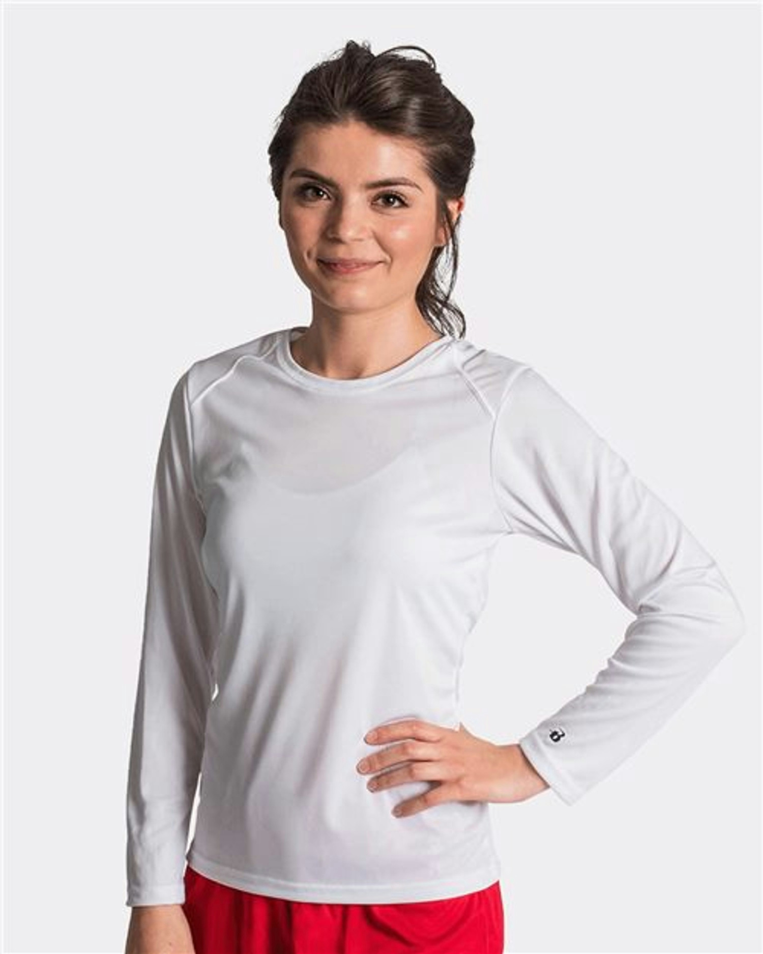 Women's B-Core Long Sleeve T-Shirt [4164]