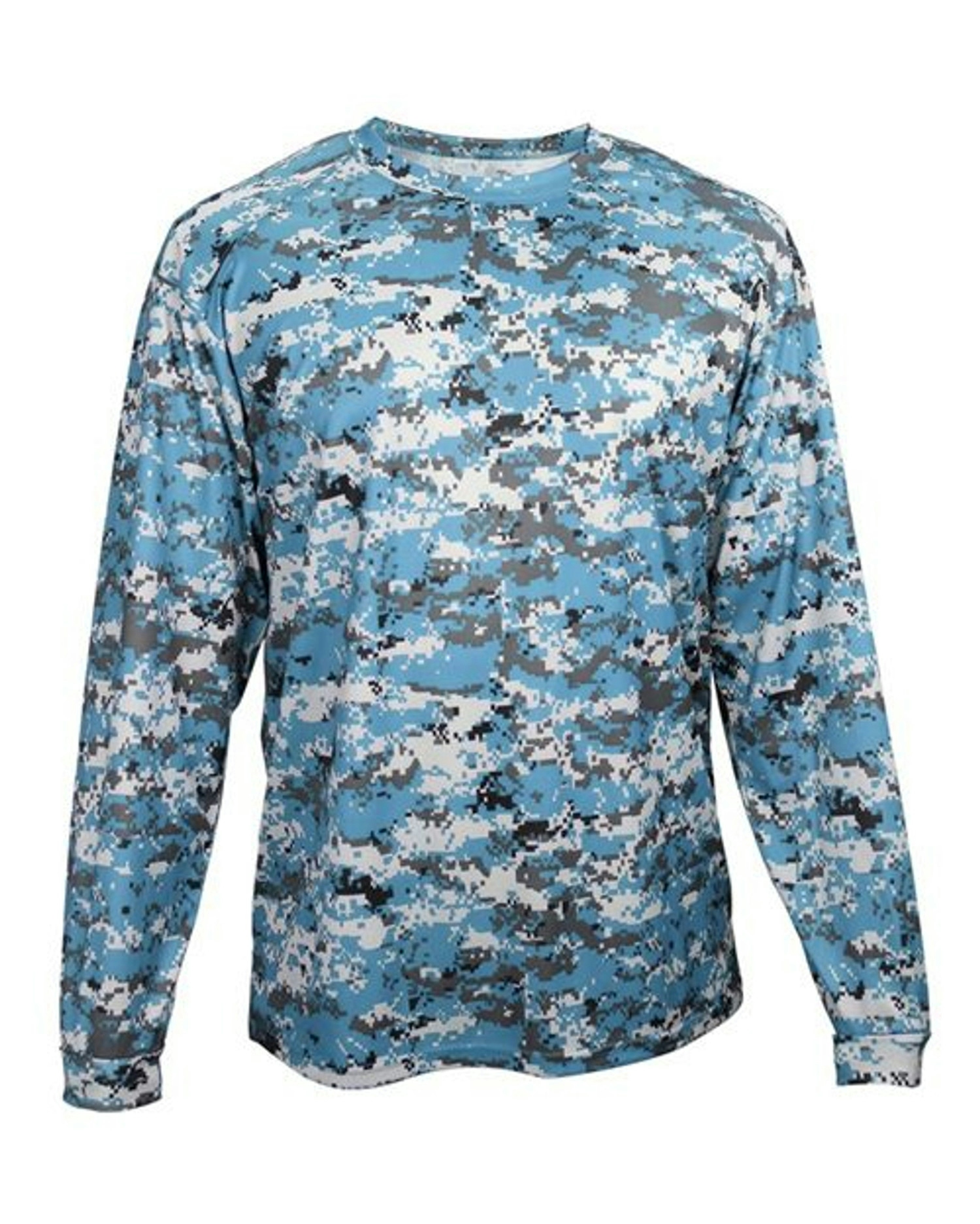 Digital Camo Long Sleeve T-Shirt [4184]