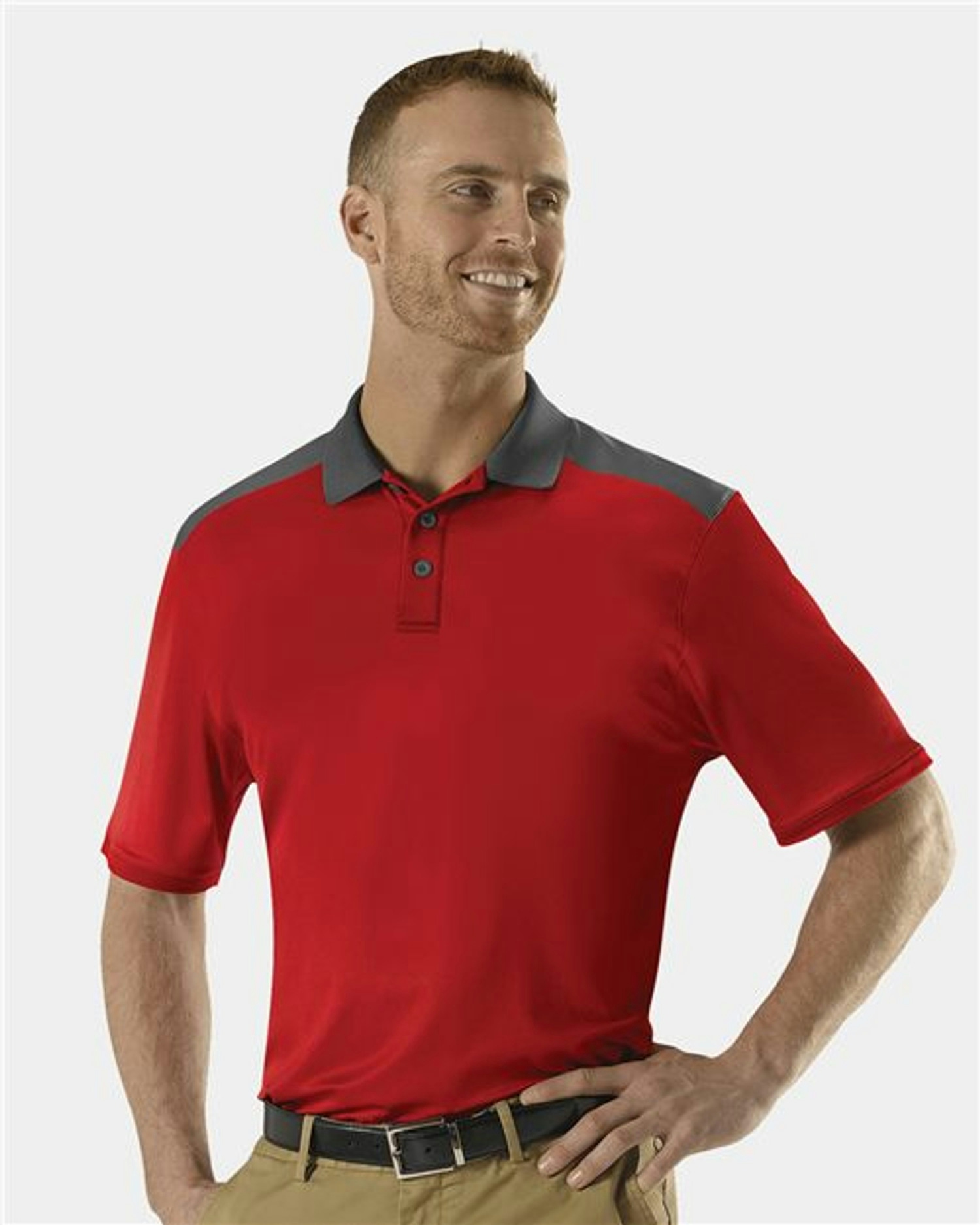 Colorblock Gameday Basic Polo [GPL6]