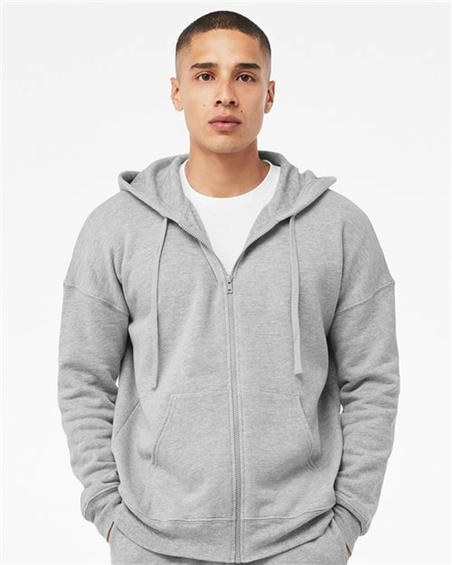 Sponge Fleece DTM Full-Zip Hoodie [3759]