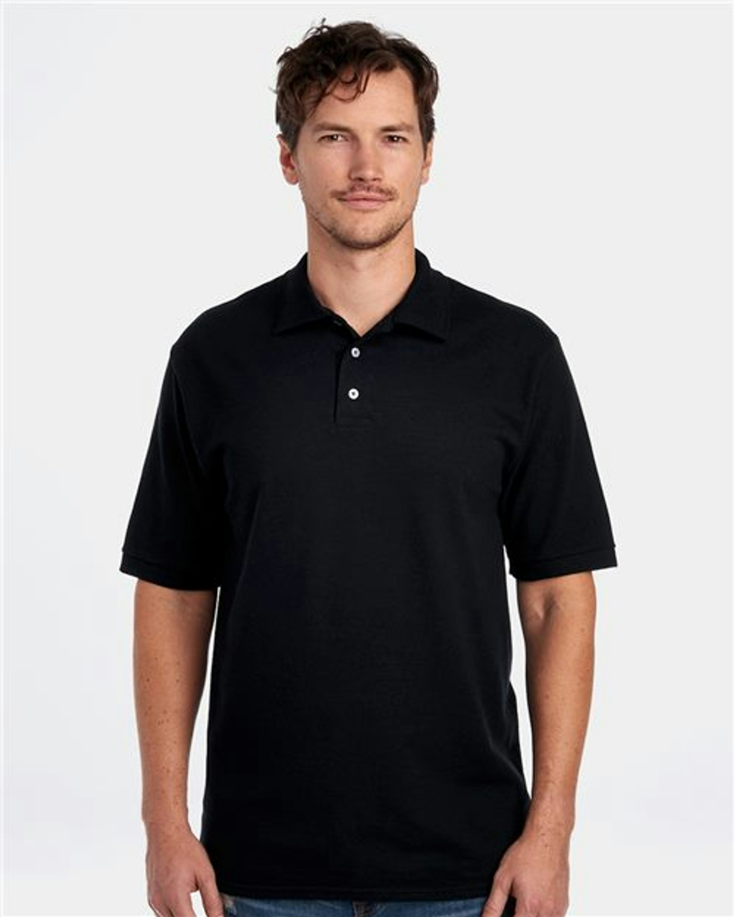 100% Ring-Spun Cotton Piqué Polo [443M]