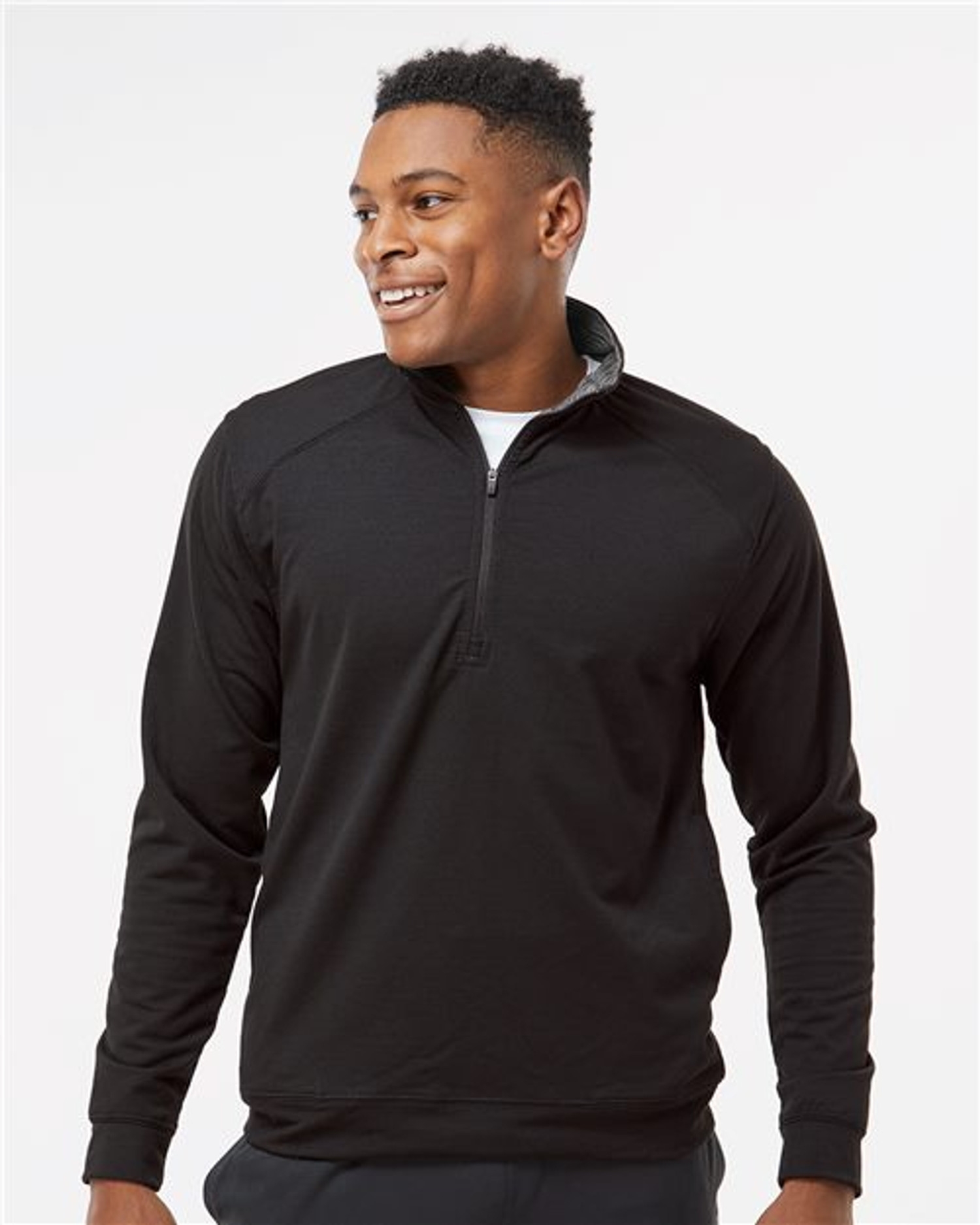 Omega Stretch Quarter-Zip Pullover [8434]