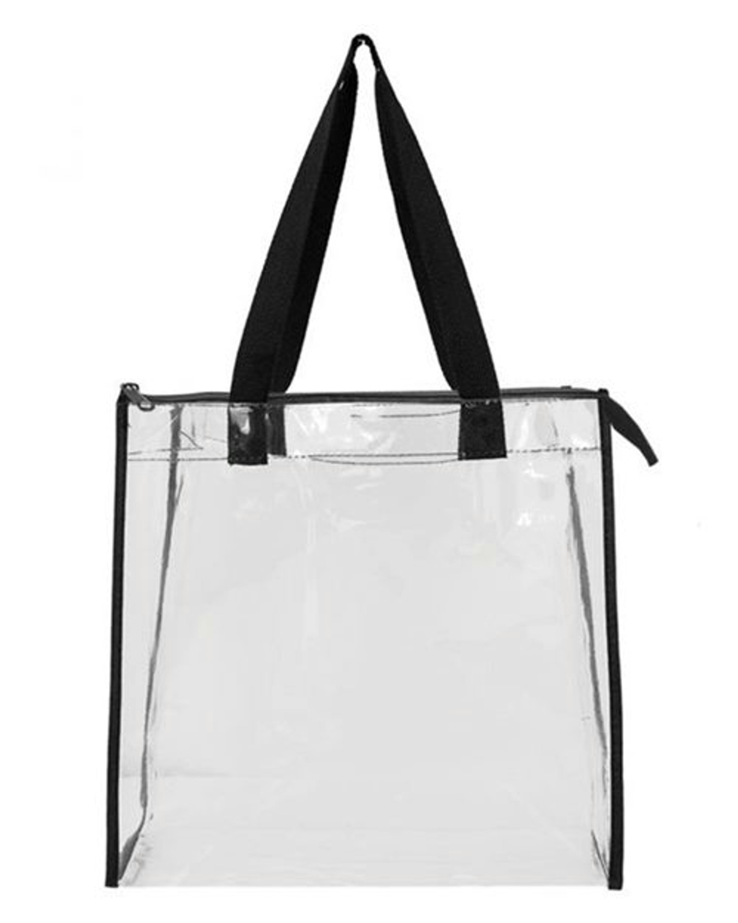 OAD Clear Zippered Tote with Full Gusset [OAD5006]