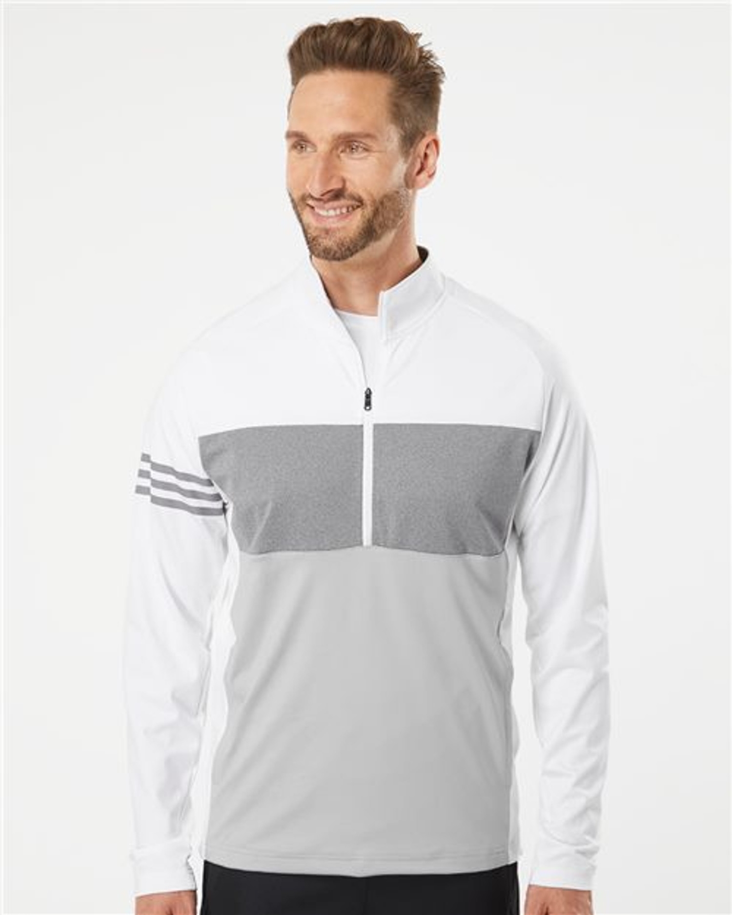 3-Stripes Competition Quarter-Zip Pullover [A492]