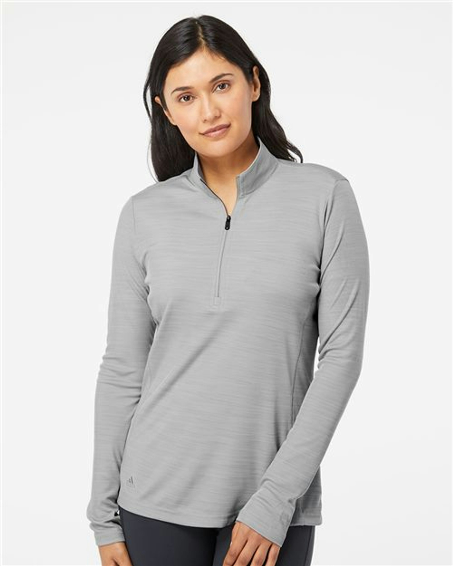 Women's Lightweight Mélange Quarter-Zip Pullover [A476]