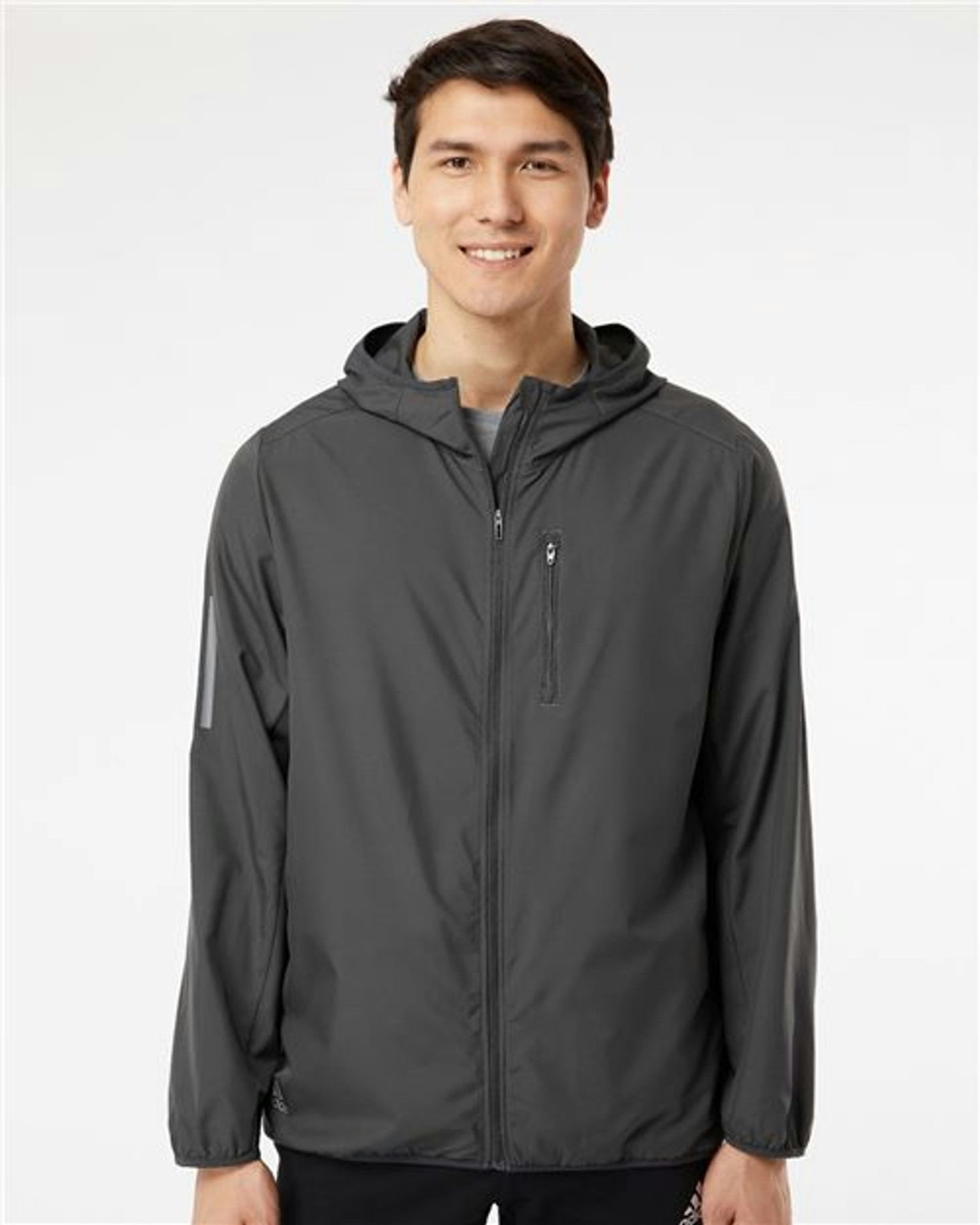 Hooded Full-Zip Windbreaker [A524]