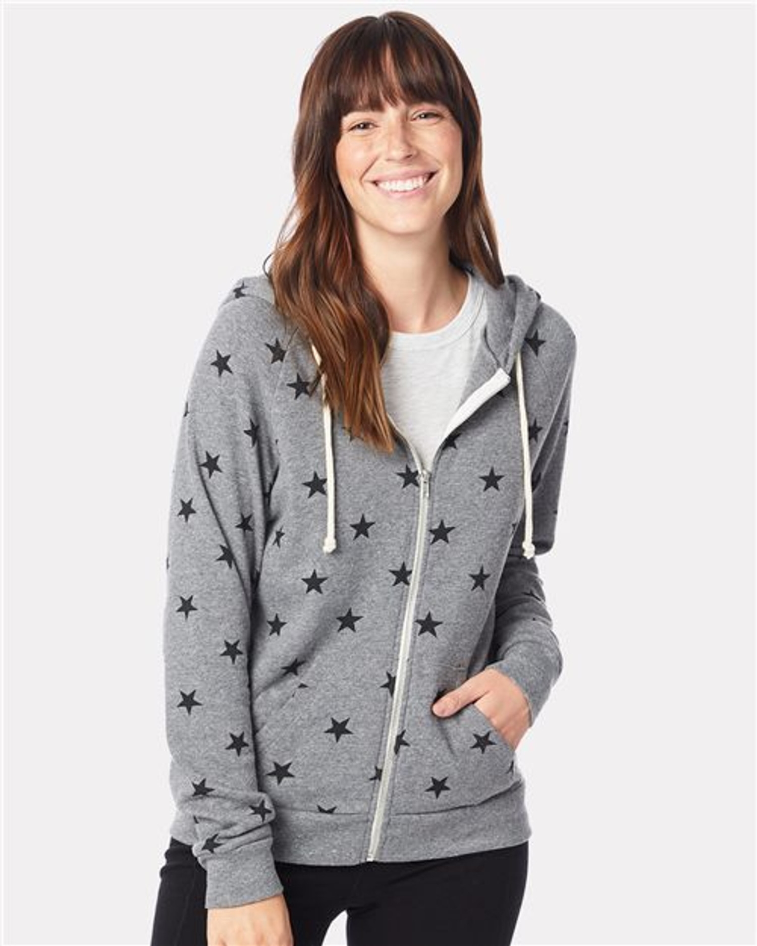 Women’s Adrian Eco-Fleece Full-Zip Hoodie [9573]