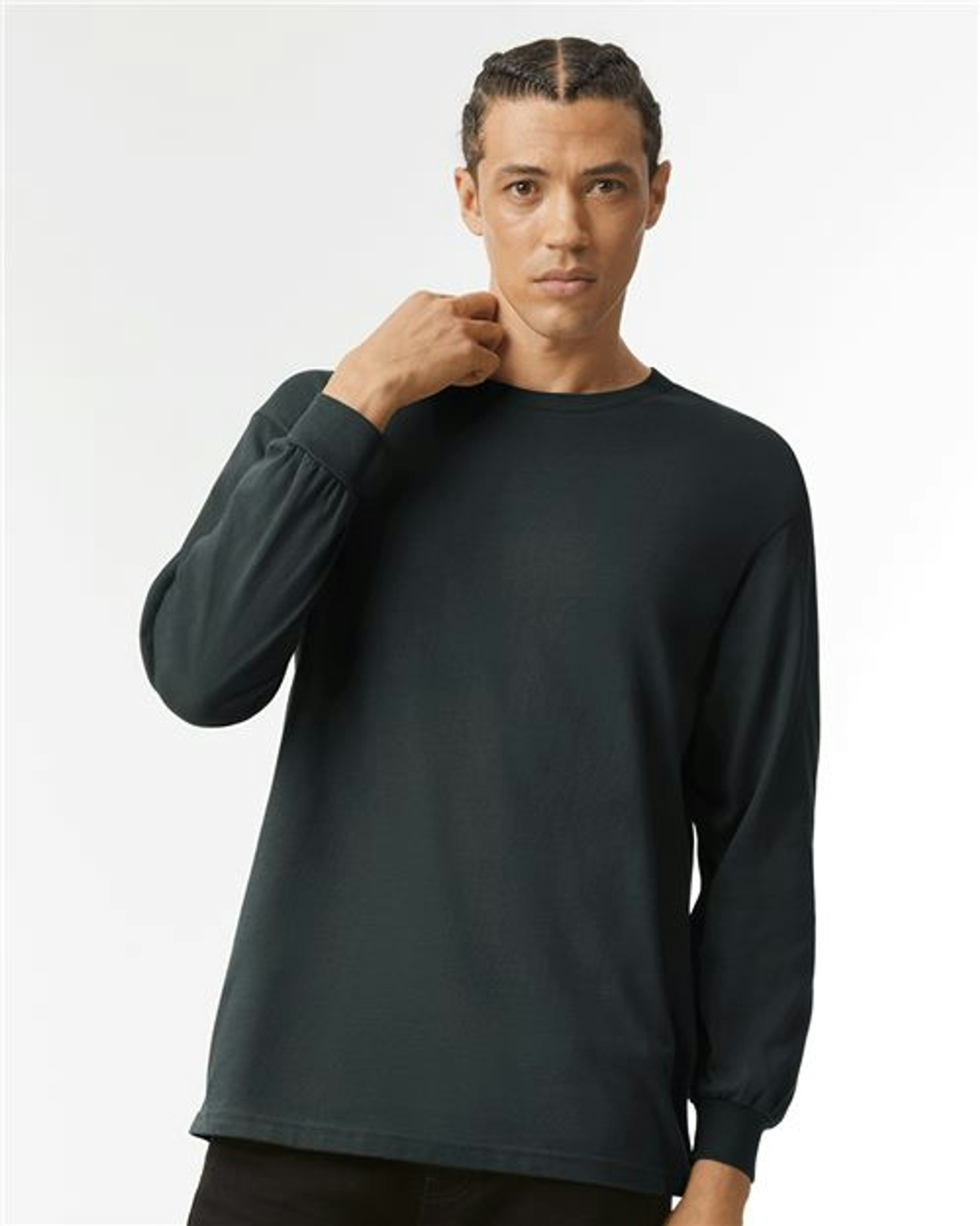 Heavyweight Cotton Long Sleeve Tee [1304]