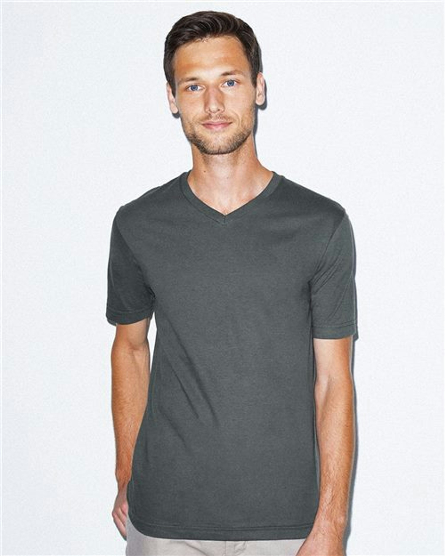 Fine Jersey Classic V-Neck Tee [24321W]