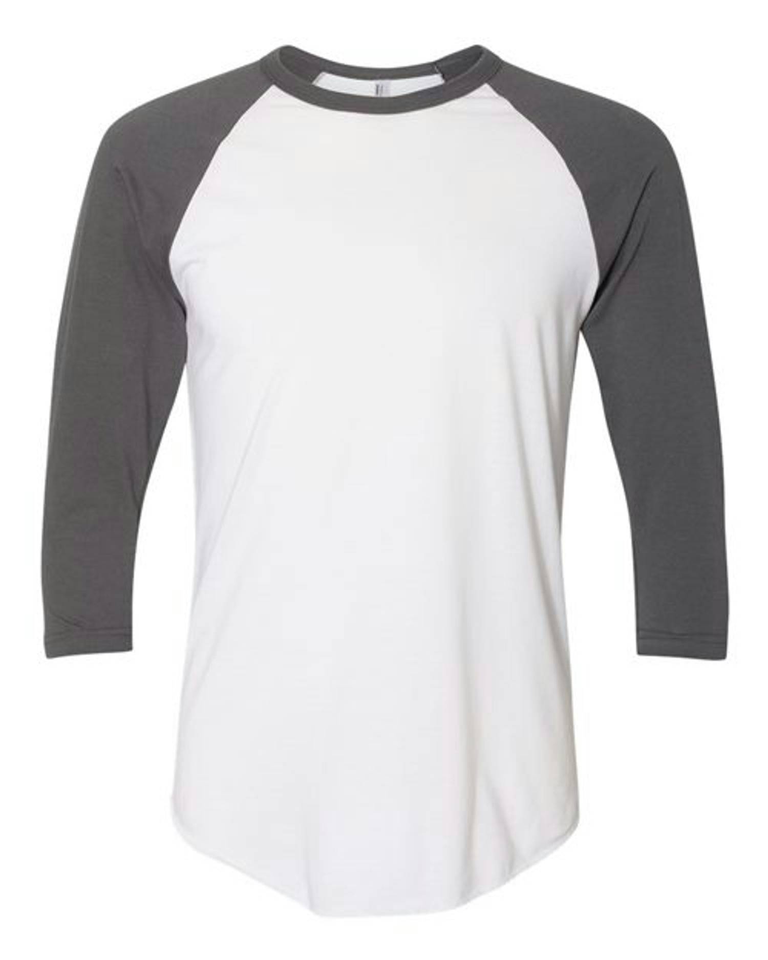 50/50 Raglan Three-Quarter Sleeve Tee [BB453W]