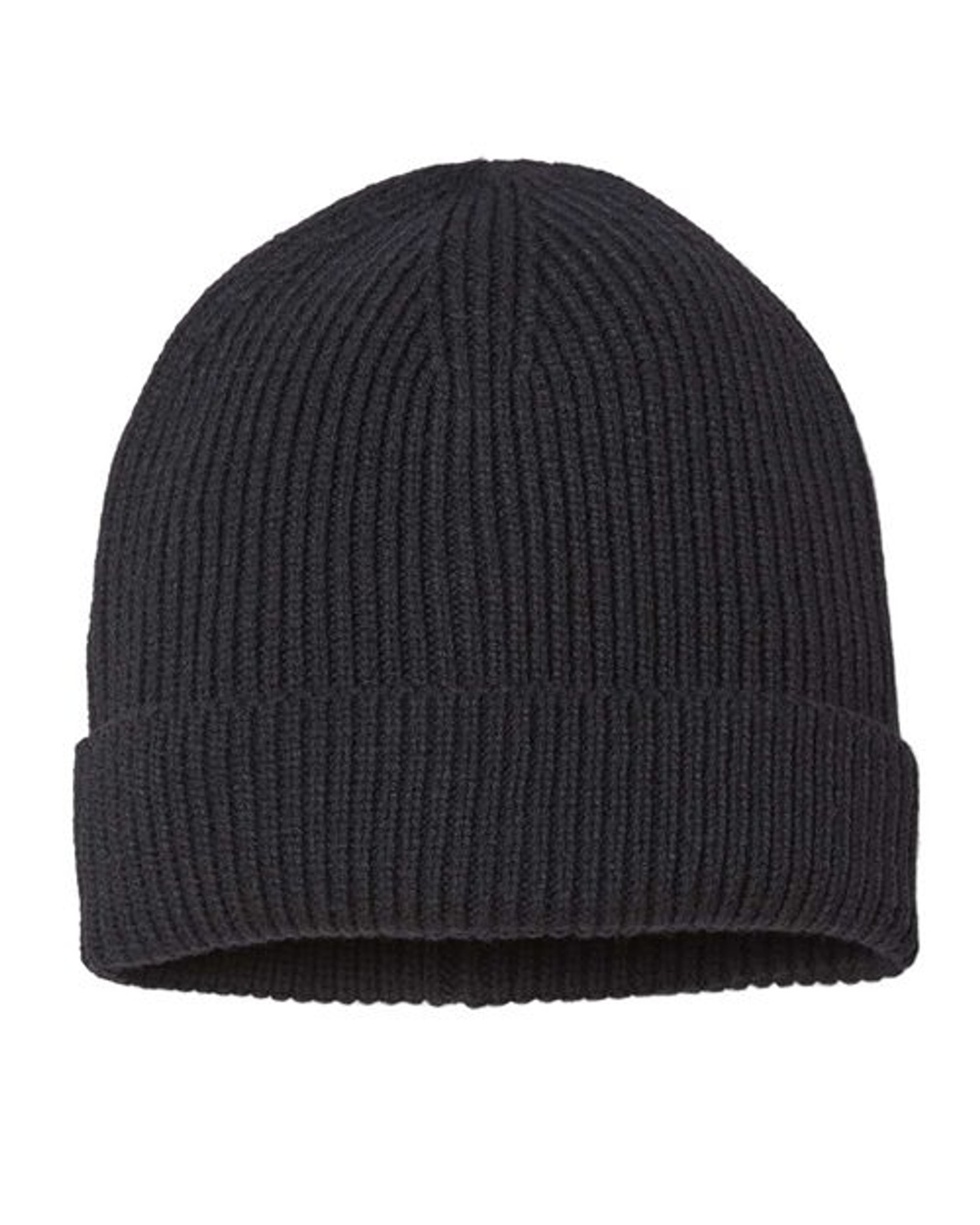 Sustainable Fine Rib Cuffed Beanie [ANDY]