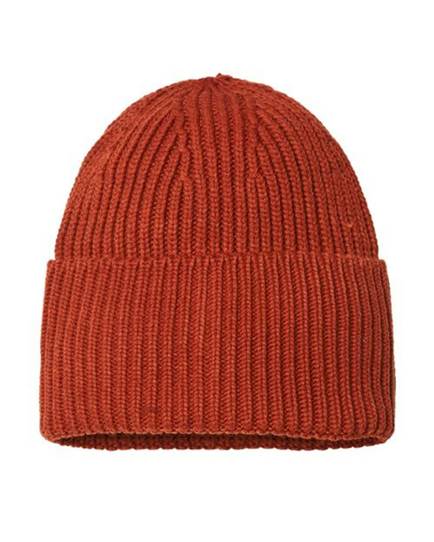 Sustainable Chunky Rib Cuffed Beanie [OAK]