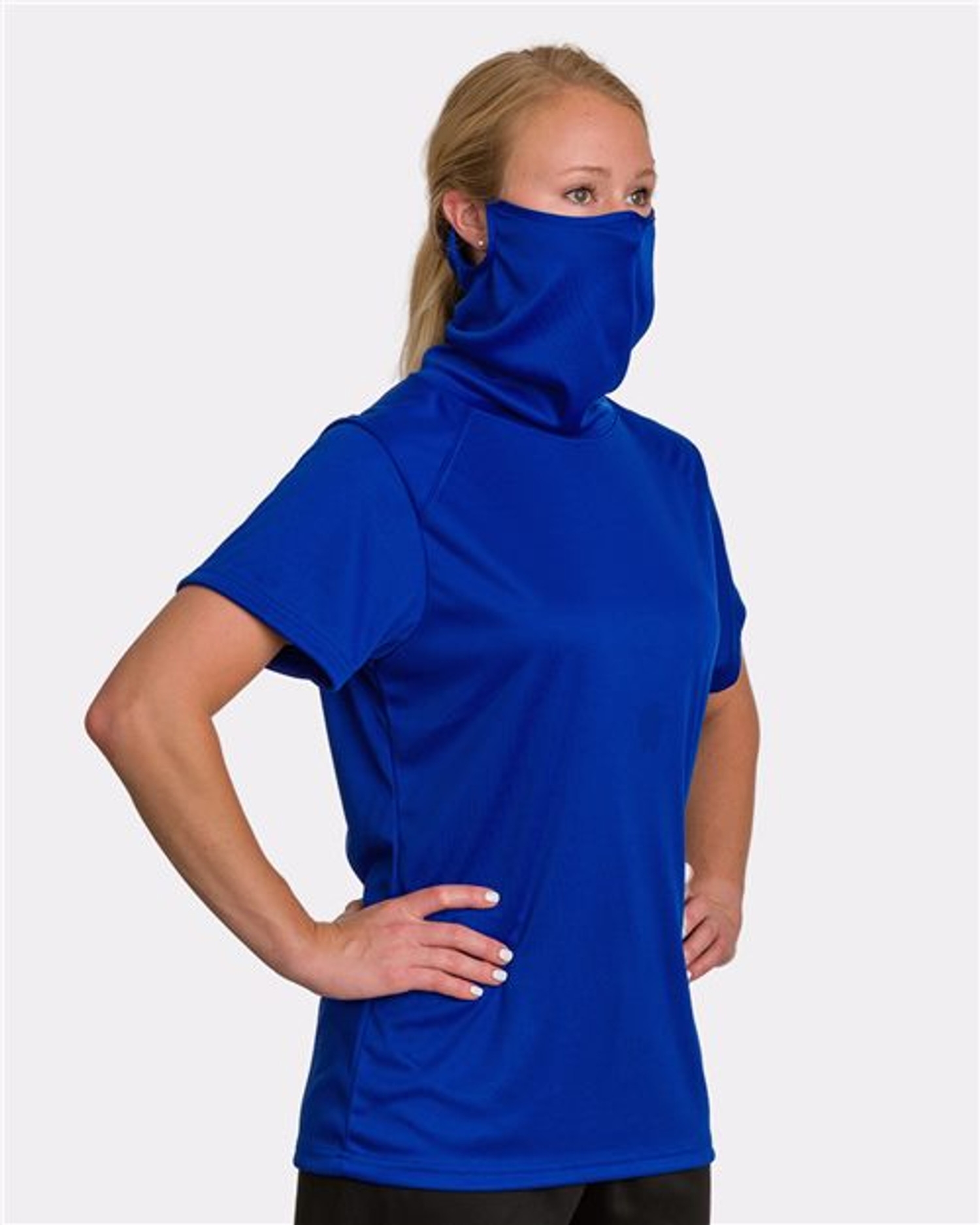 Women's 2B1 T-Shirt with Mask [1927]