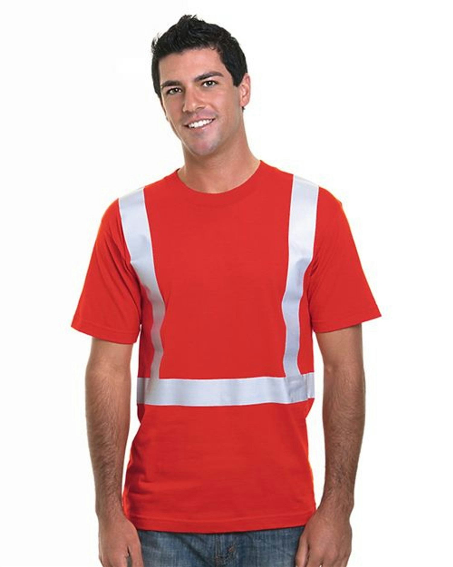 USA-Made Hi-Visibility Performance T-Shirt [3755]