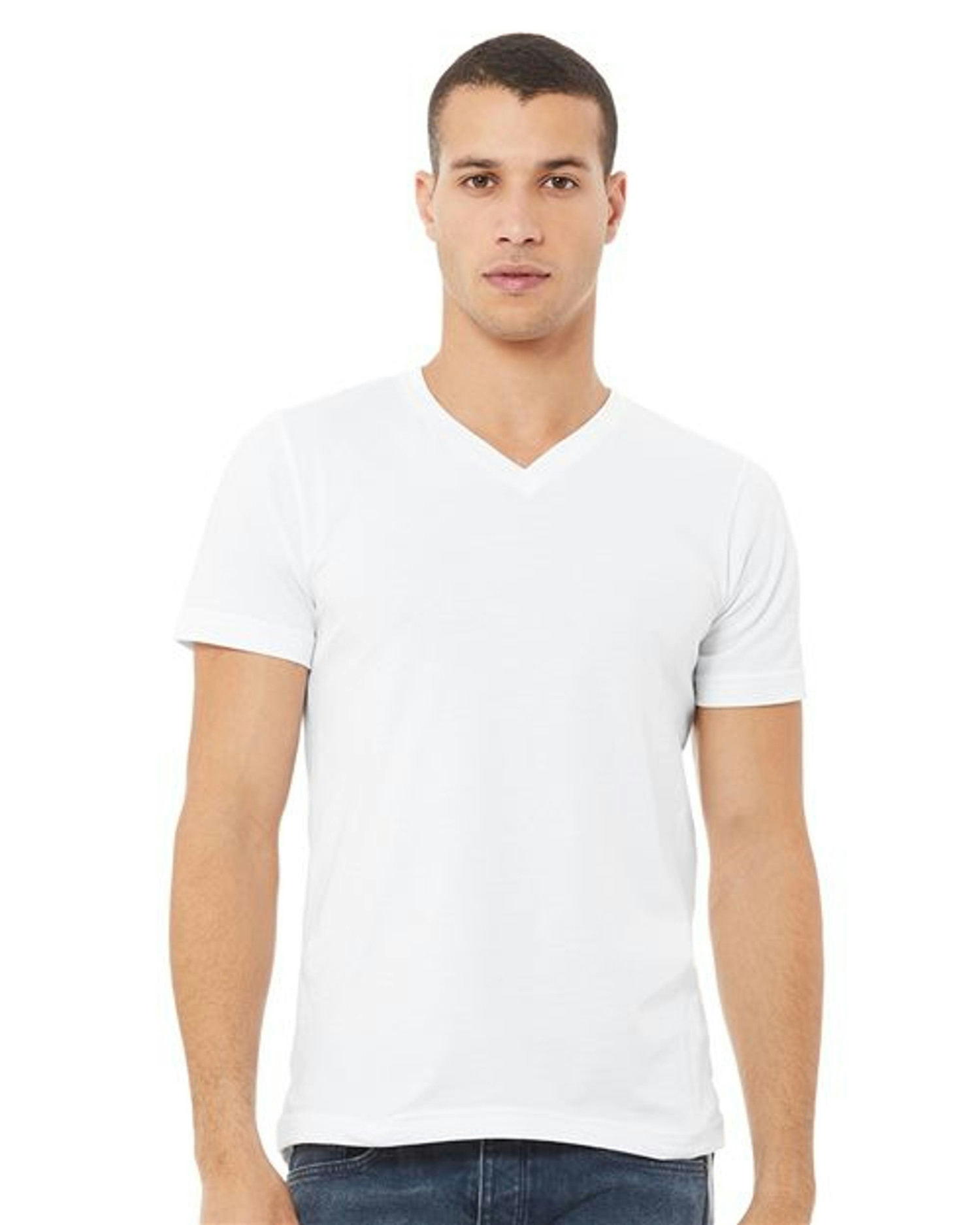 Jersey V-Neck Tee [3005]