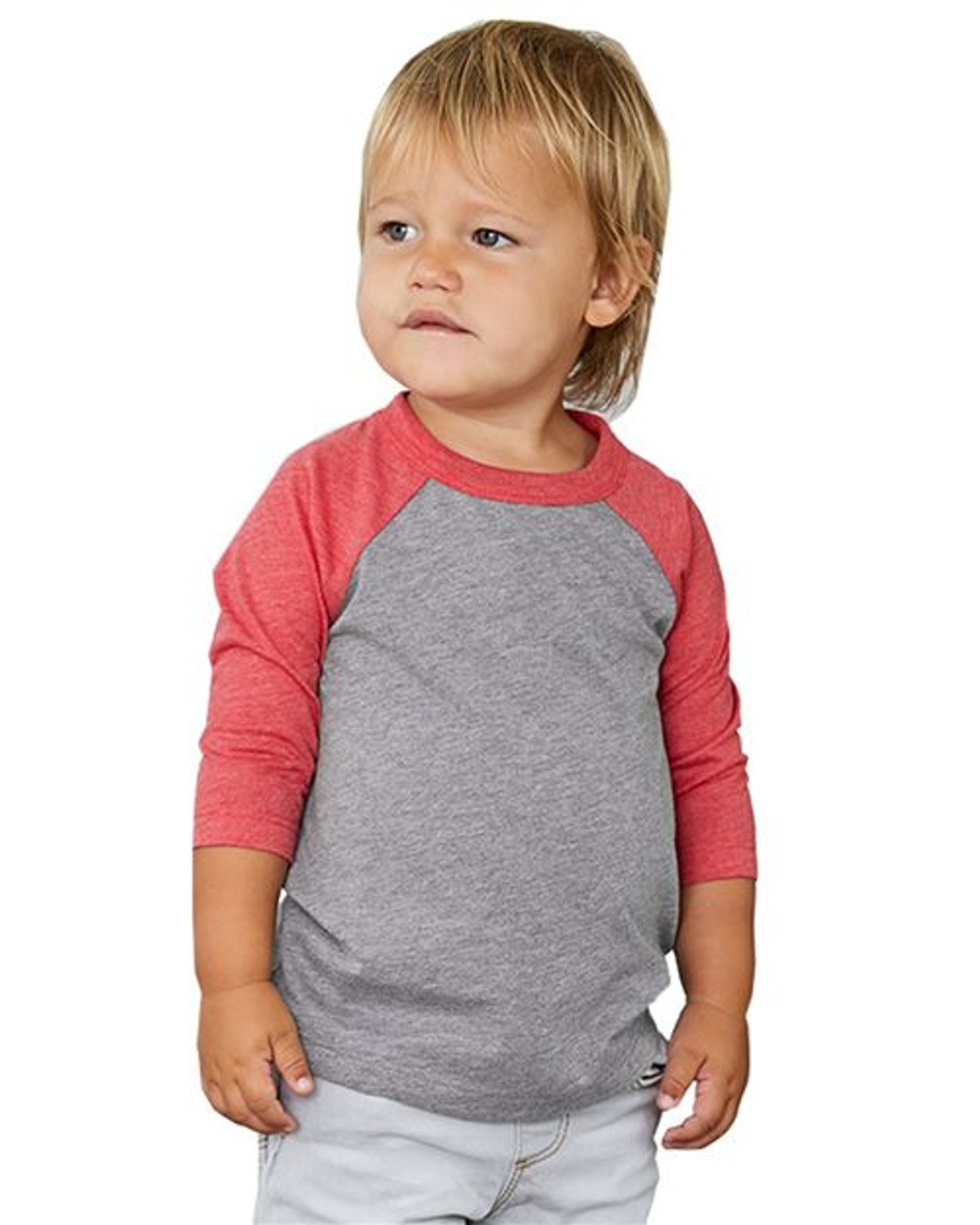 Toddler Three-Quarter Sleeve Baseball Tee [3200T]