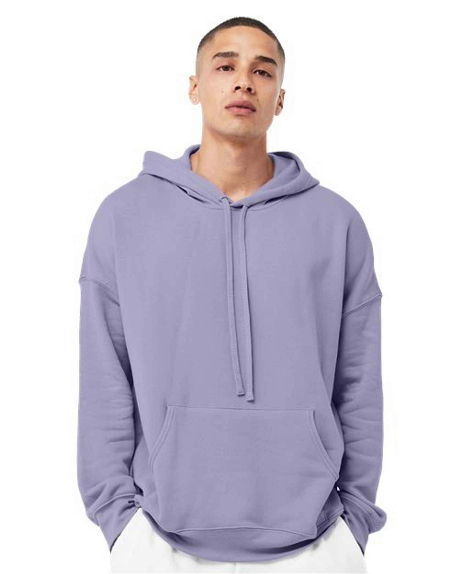 Sponge Fleece Drop Shoulder Hoodie [3729]