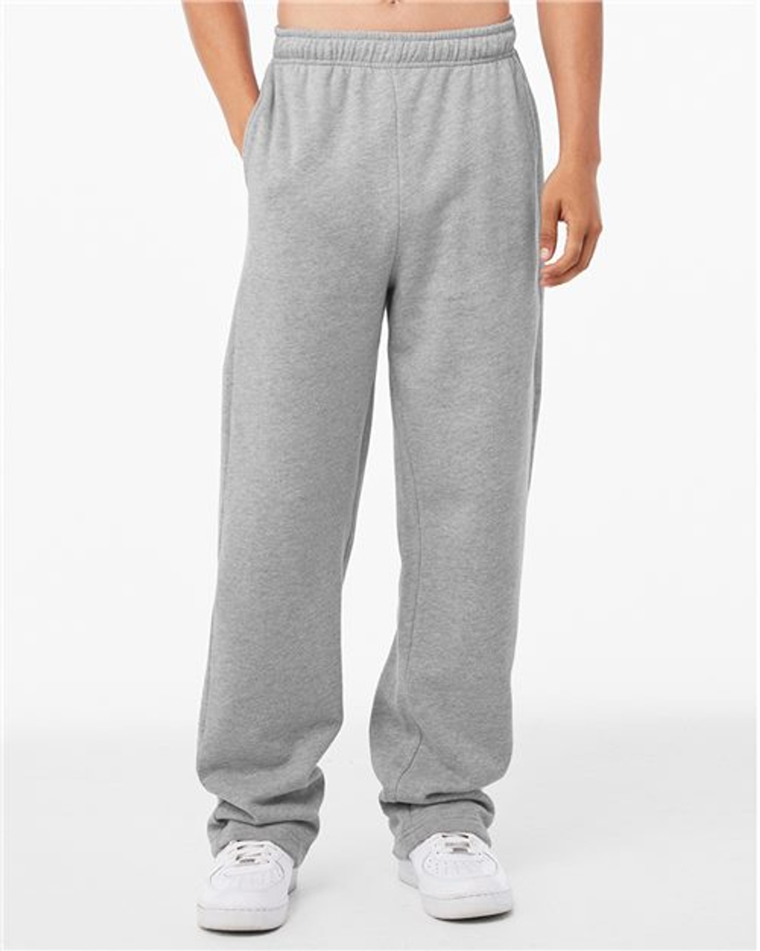 Sponge Fleece Straight Leg Sweatpants [3725]