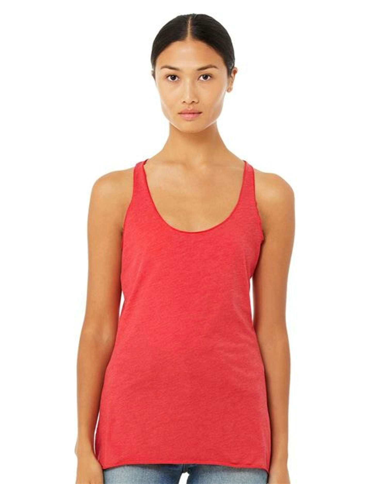 Women's Triblend Racerback Tank [8430]