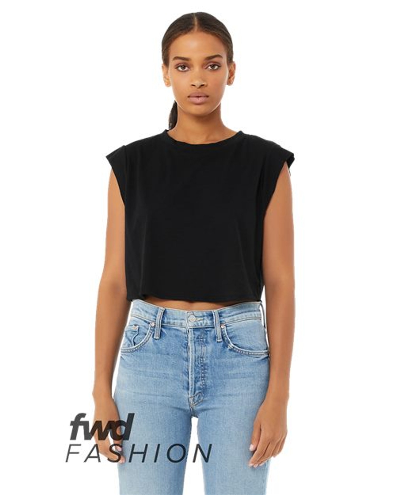 FWD Fashion Women's Festival Crop Tank [8483]