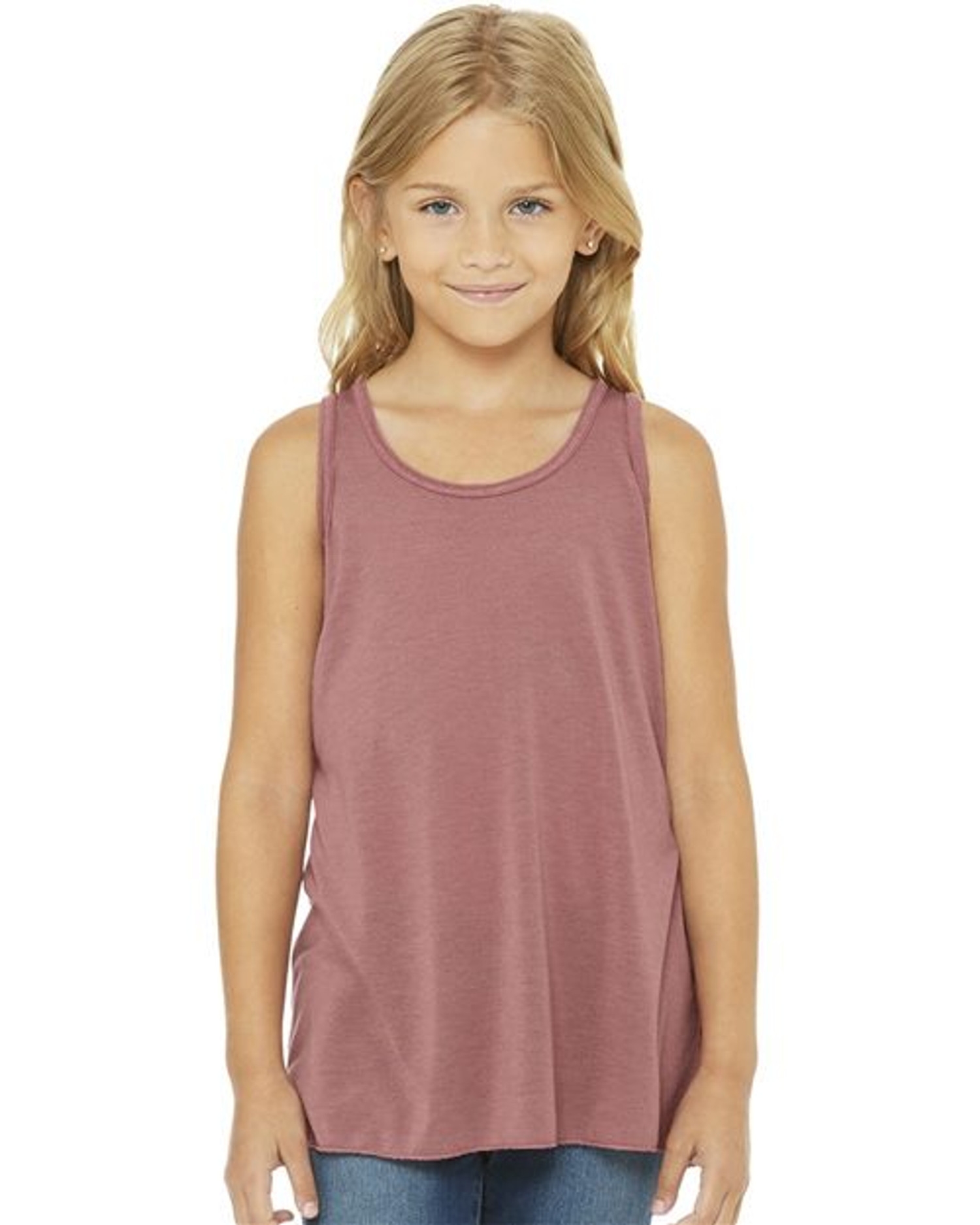 Youth Flowy Racerback Tank [8800Y]