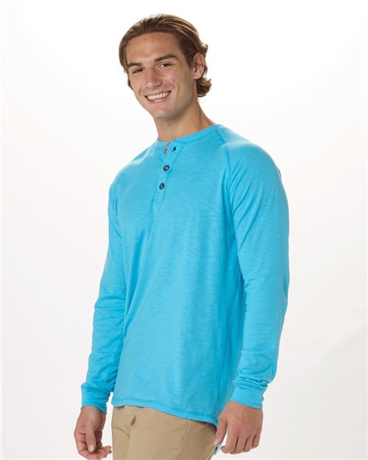 Henley Long Sleeve T-Shirt [BM3101]