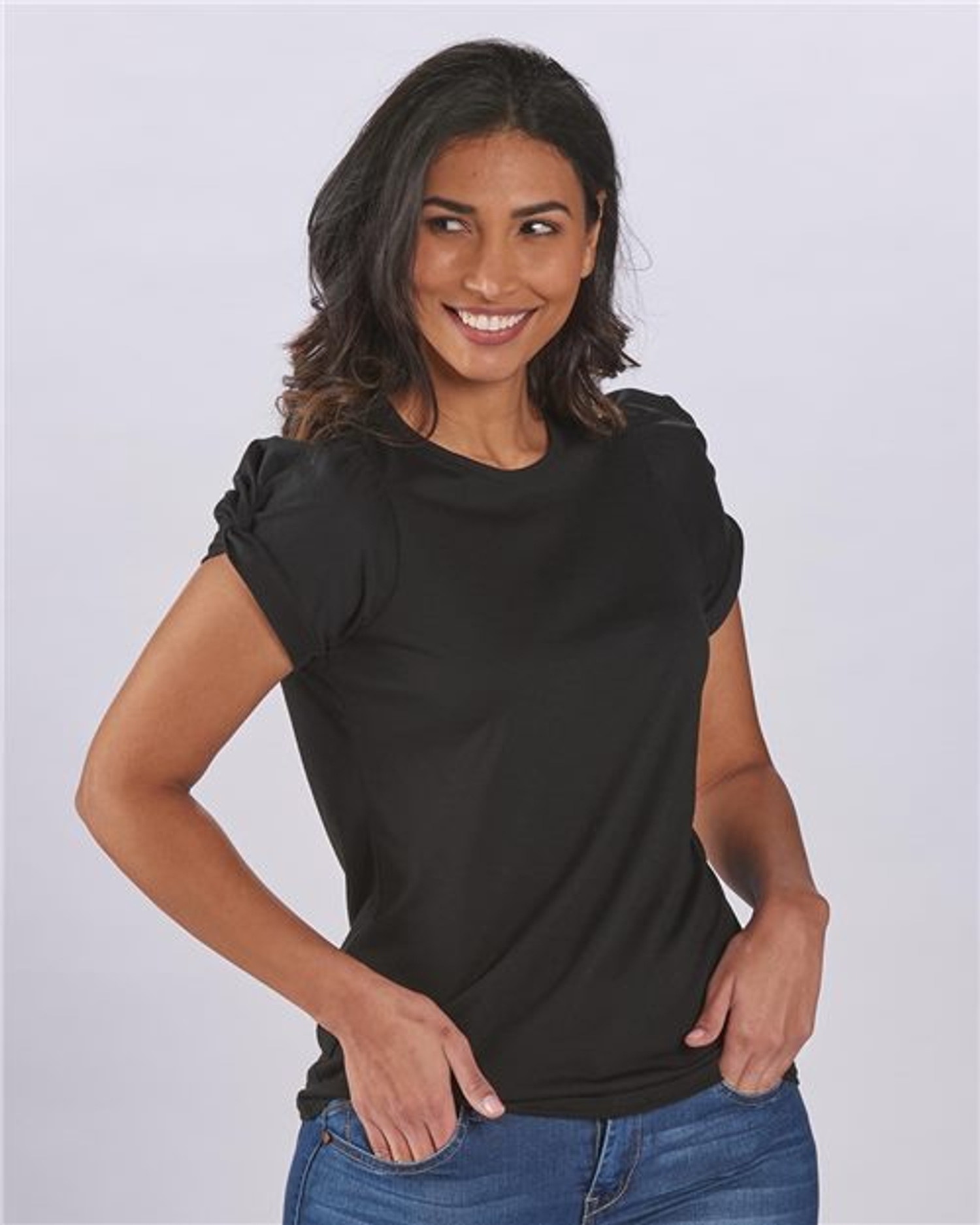 Women's Puff Sleeve T-Shirt [T28]