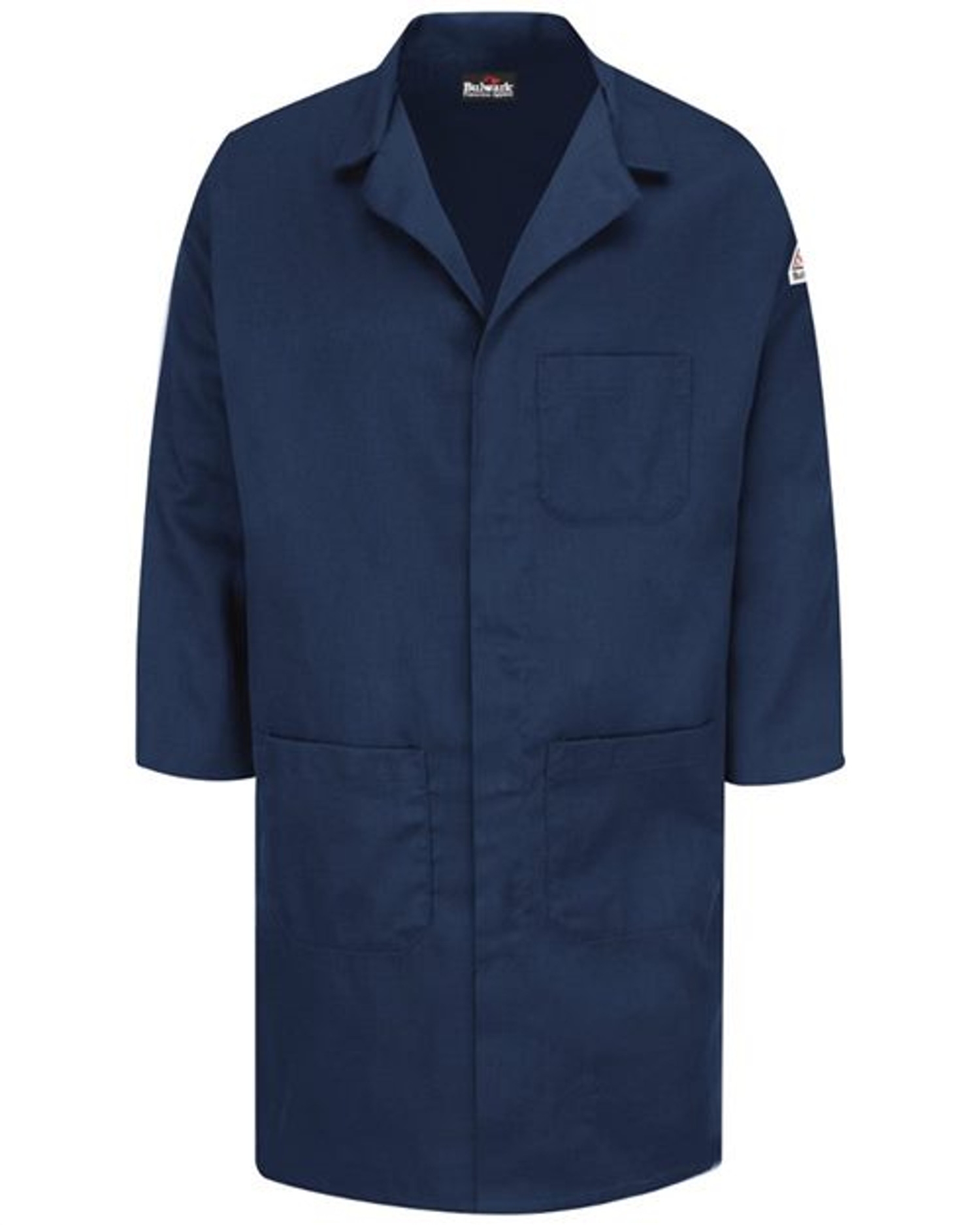 Concealed Snap Front Lab Coat - EXCEL FR® ComforTouch® - 6 oz. [KLL6]