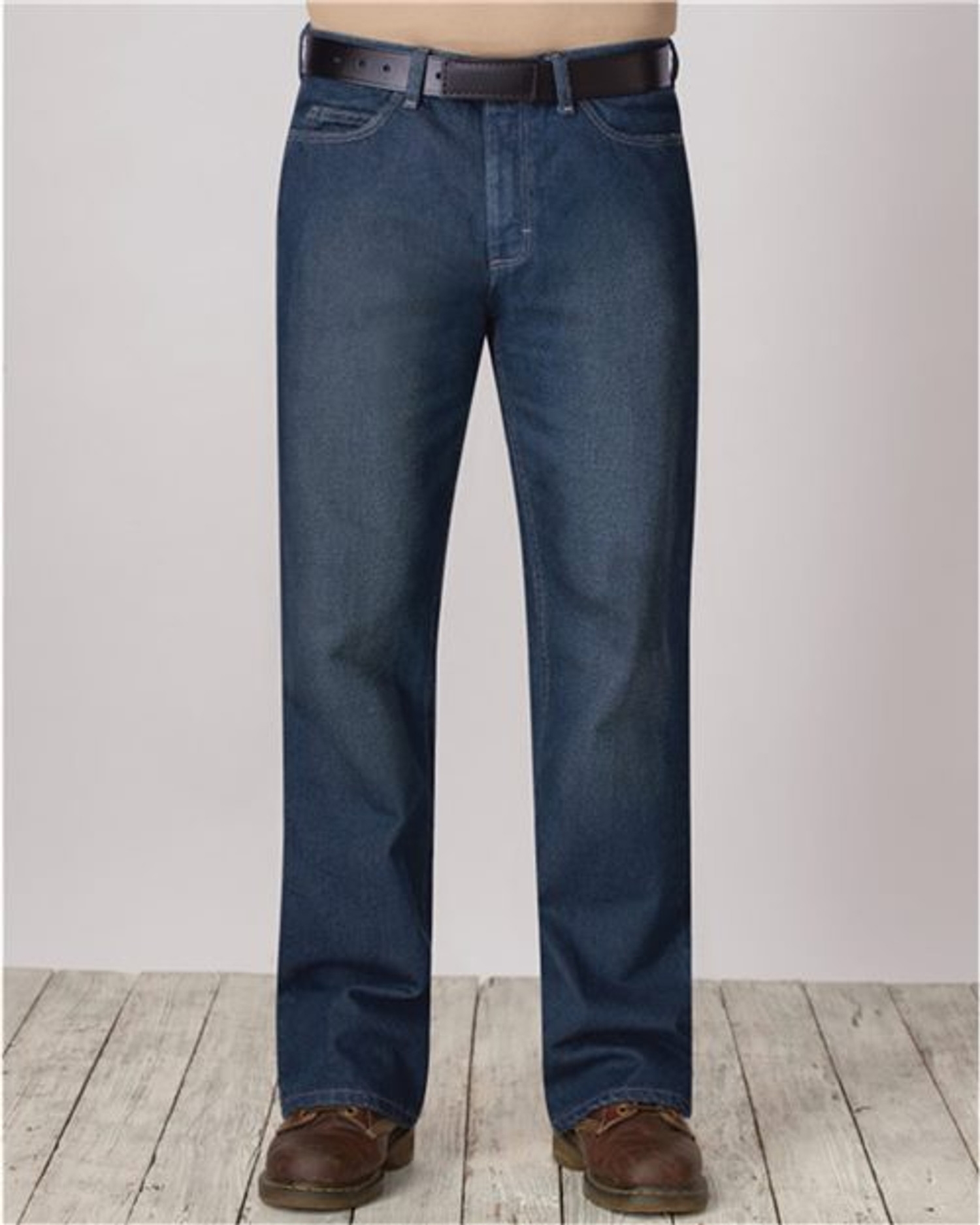 Straight Fit Sanded Denim Jean - EXCEL FR® - 12.5 oz. [PEJM]