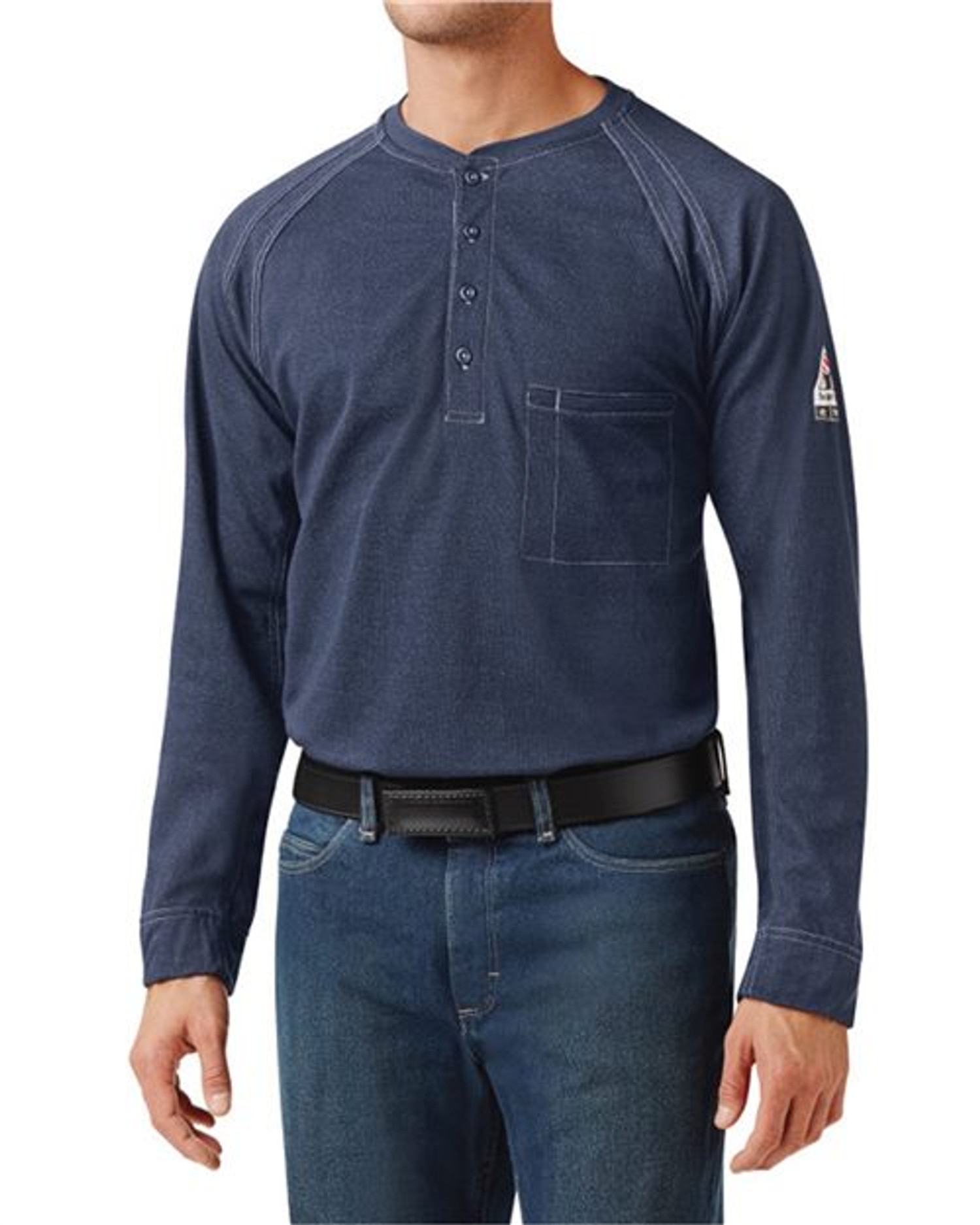 Long Sleeve Henley [QT20]