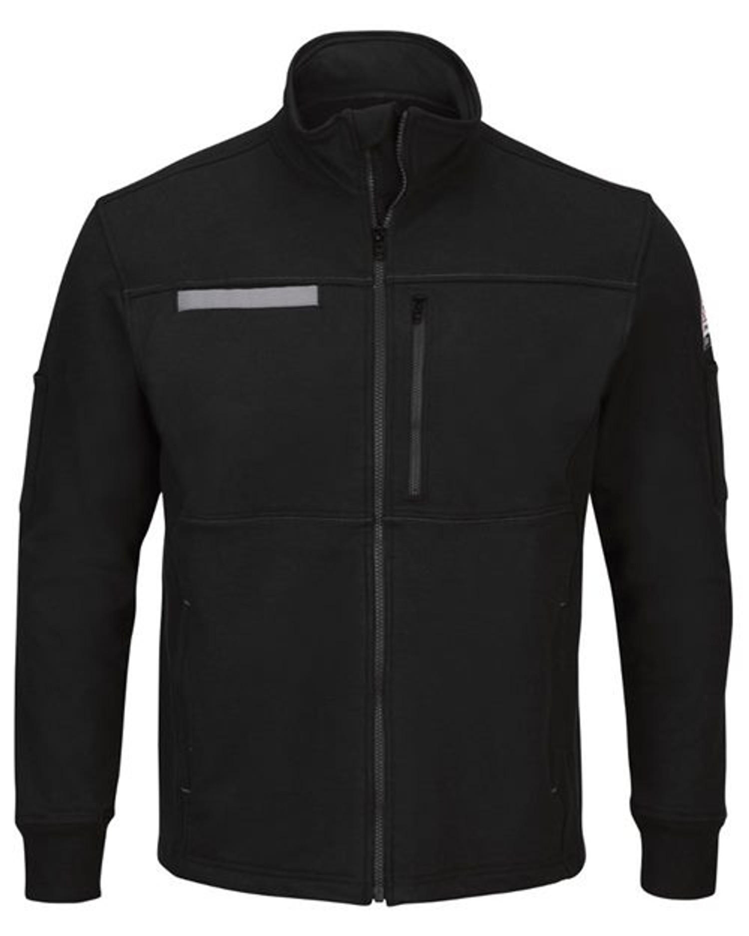 Zip Front Fleece Jacket-Cotton /Spandex Blend [SEZ2]