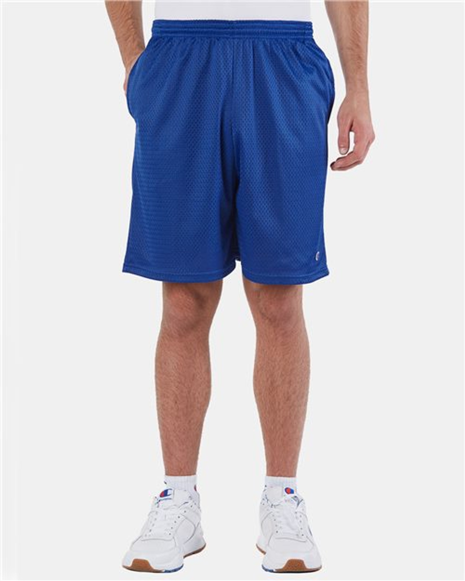 Polyester Mesh 9" Shorts with Pockets [S162]