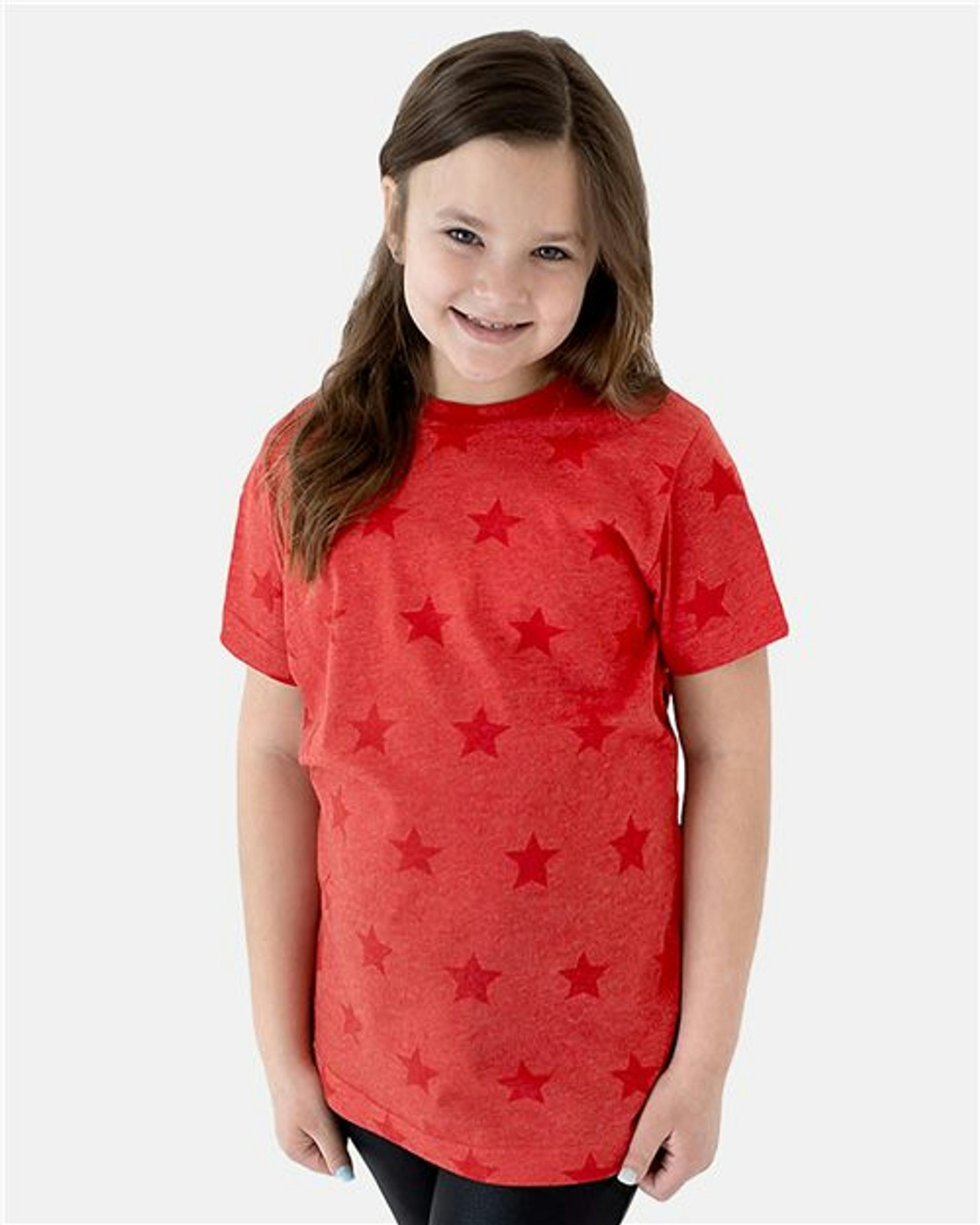 Youth Star Print Tee [2229]