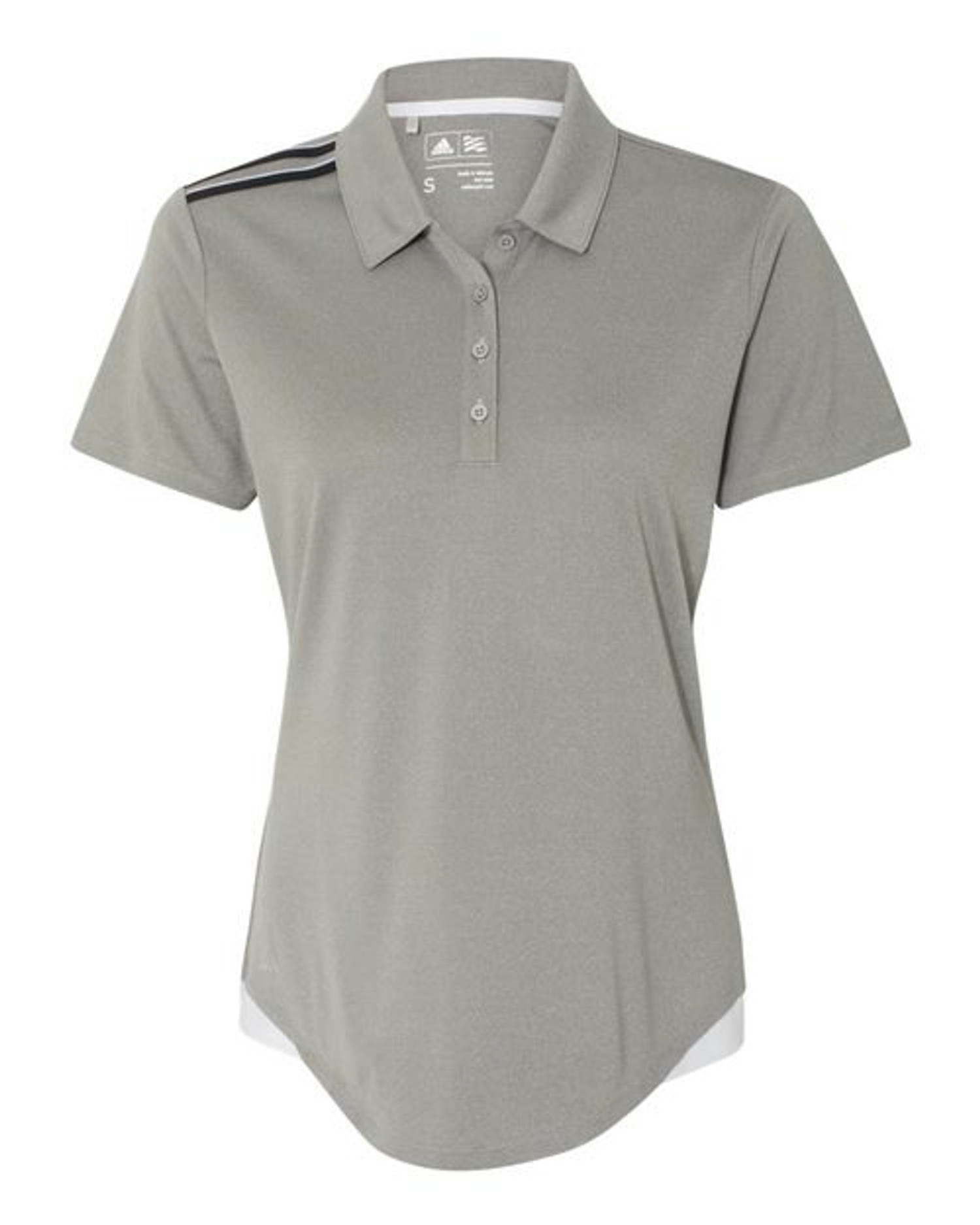 Women's 3-Stripes Shoulder Polo [A235]