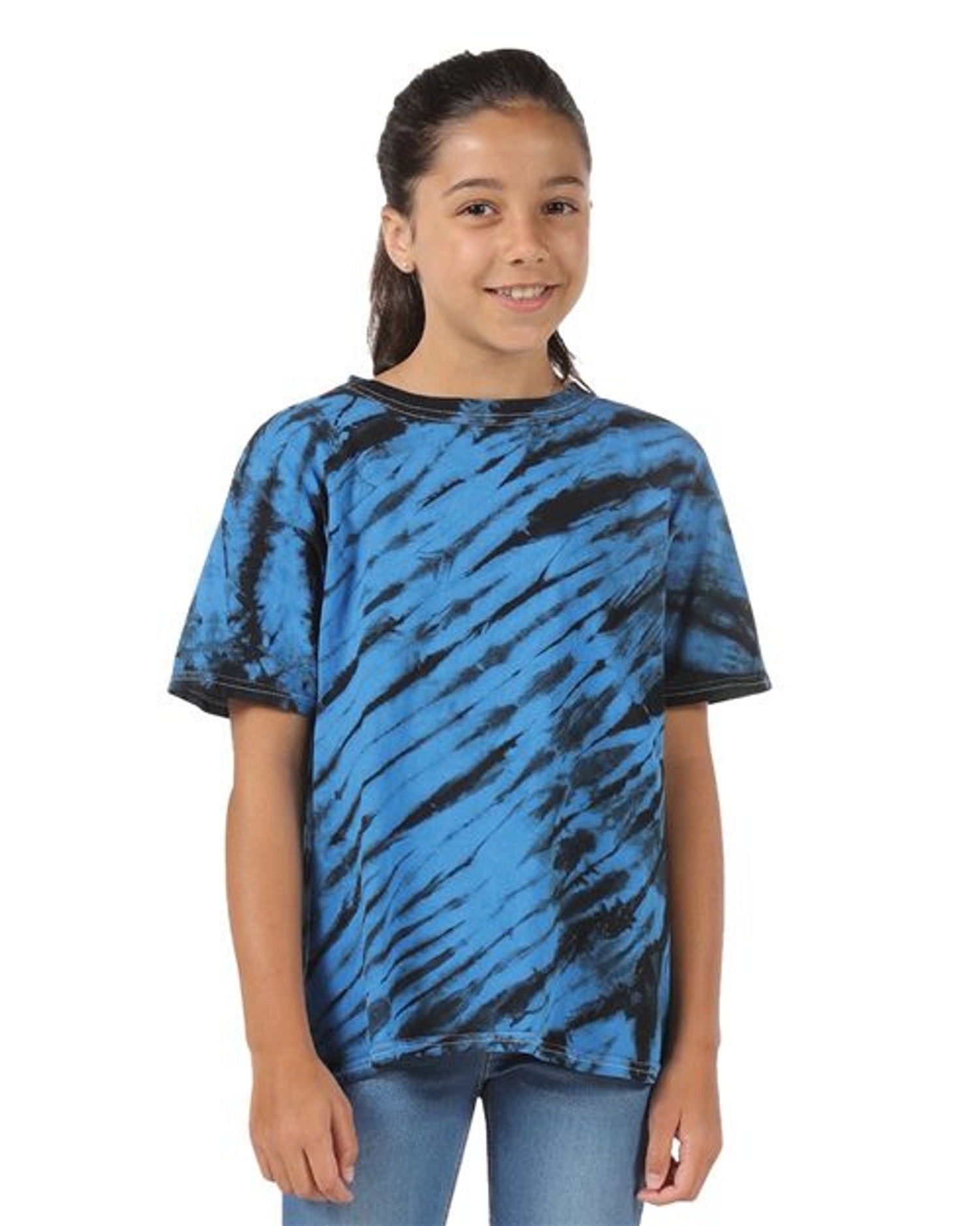 Tiger Stripe Tie-Dyed T-Shirt [200TS]