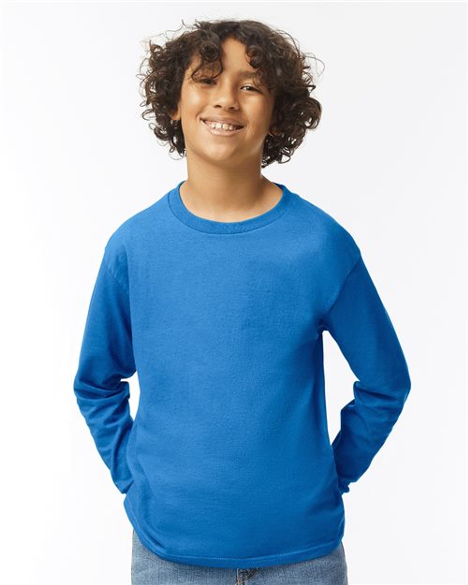 Heavy Cotton™ Youth Long Sleeve T-Shirt [5400B]