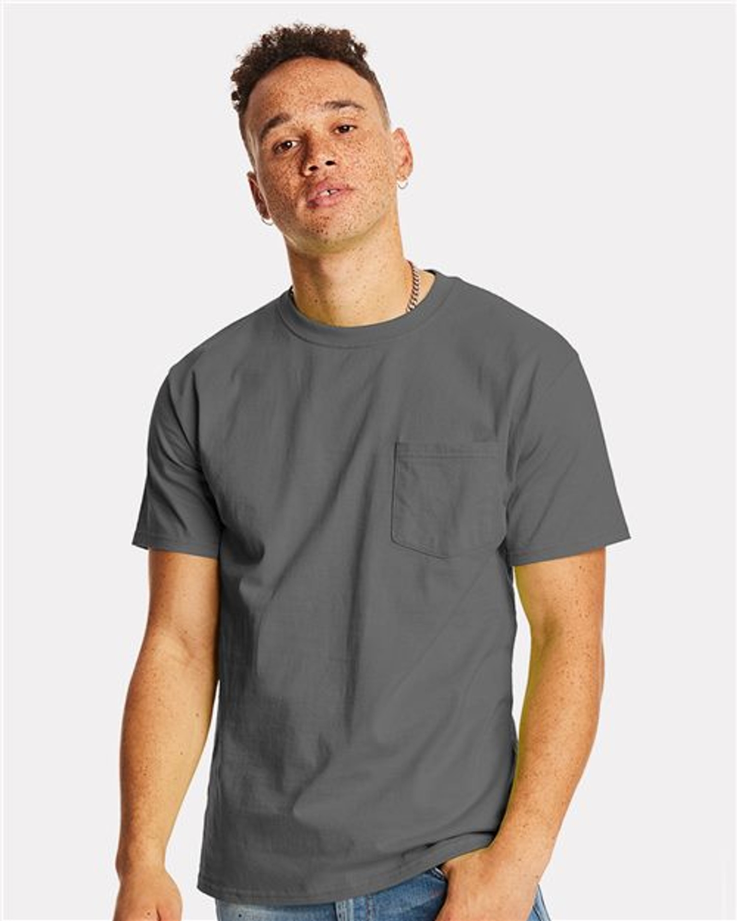 Authentic Pocket T-Shirt [5590]