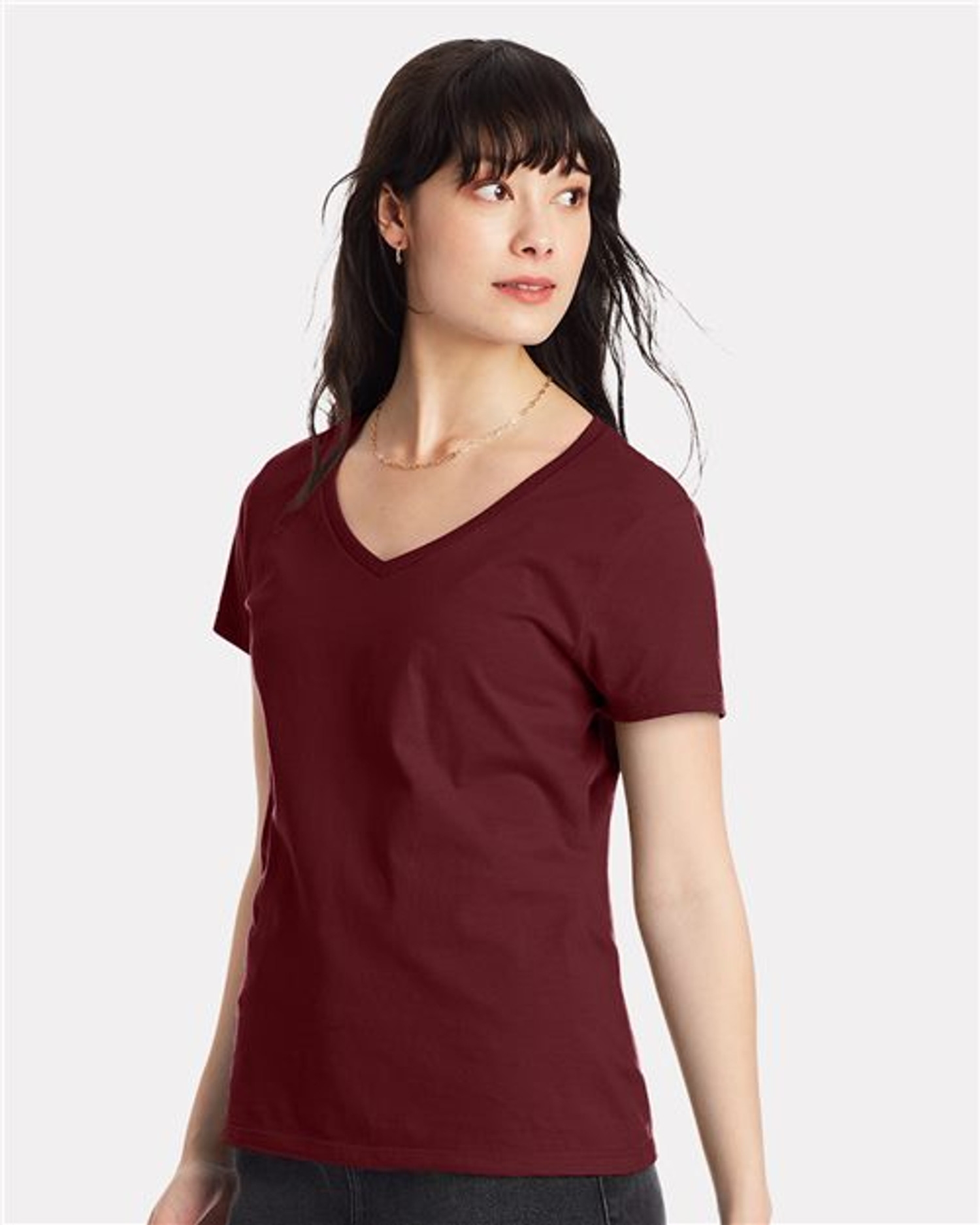 Perfect-T Women’s V-Neck T-Shirt [S04V]