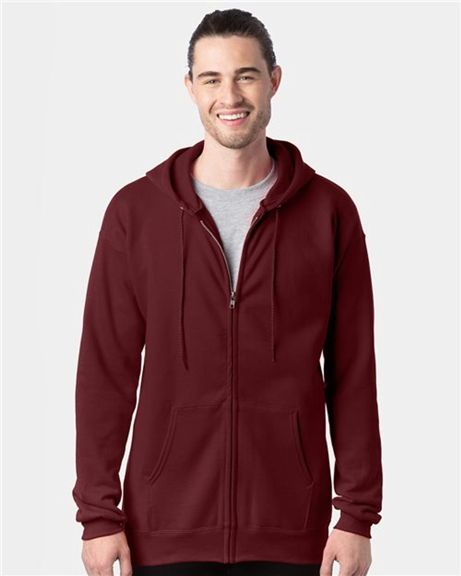 Ultimate Cotton® Full-Zip Hooded Sweatshirt [F280]