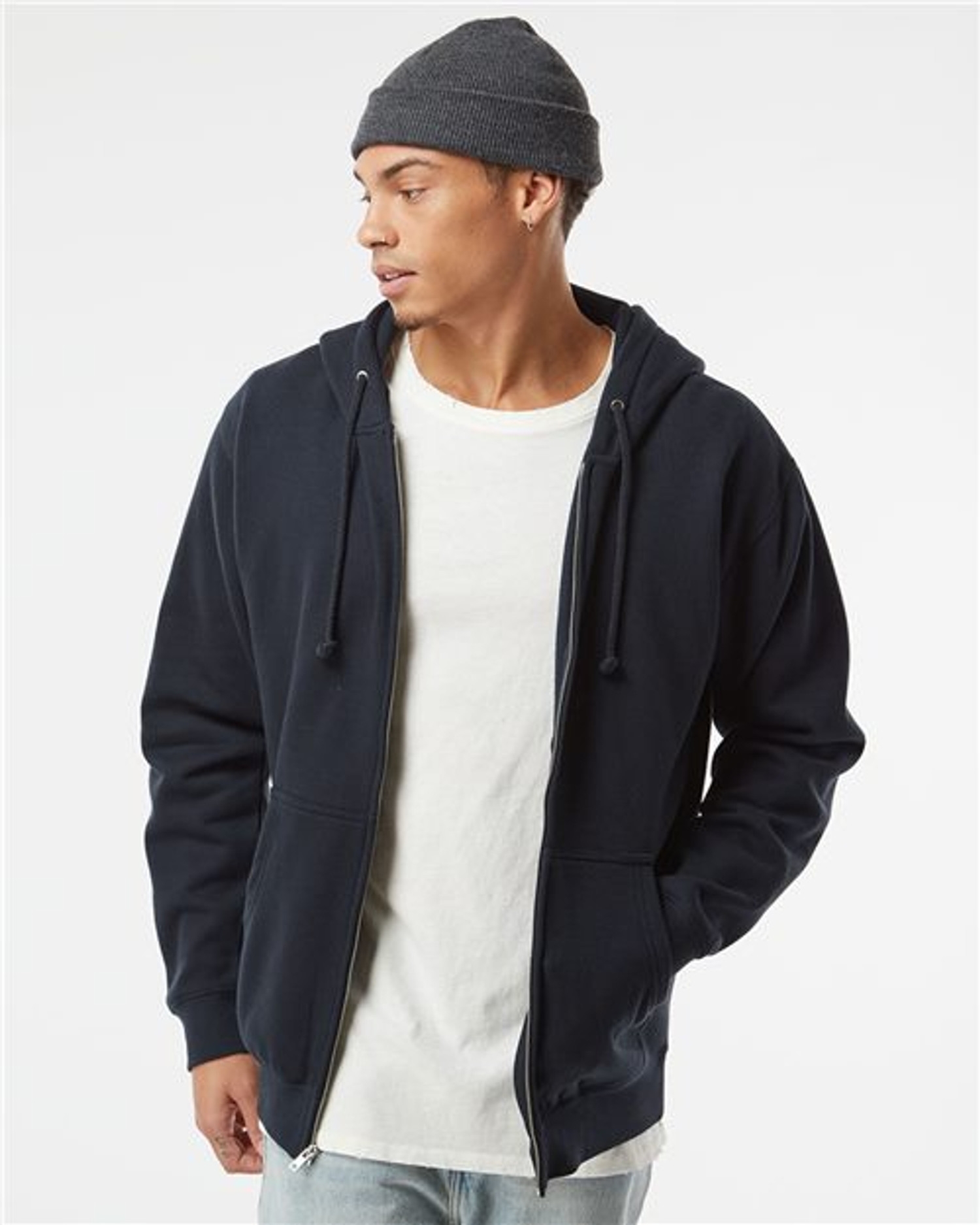 Heavyweight Full-Zip Hooded Sweatshirt [IND4000Z]