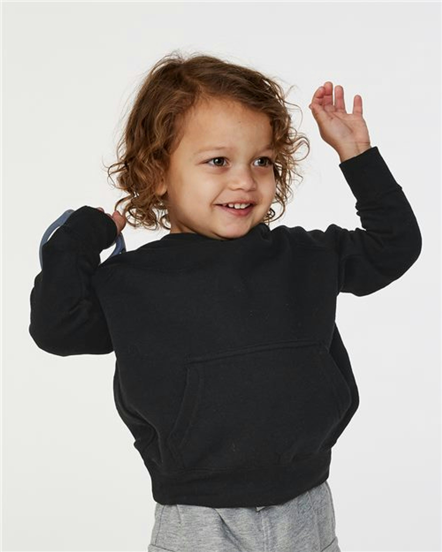 Toddler Special Blend Hooded Raglan Sweatshirt [PRM10TSB]