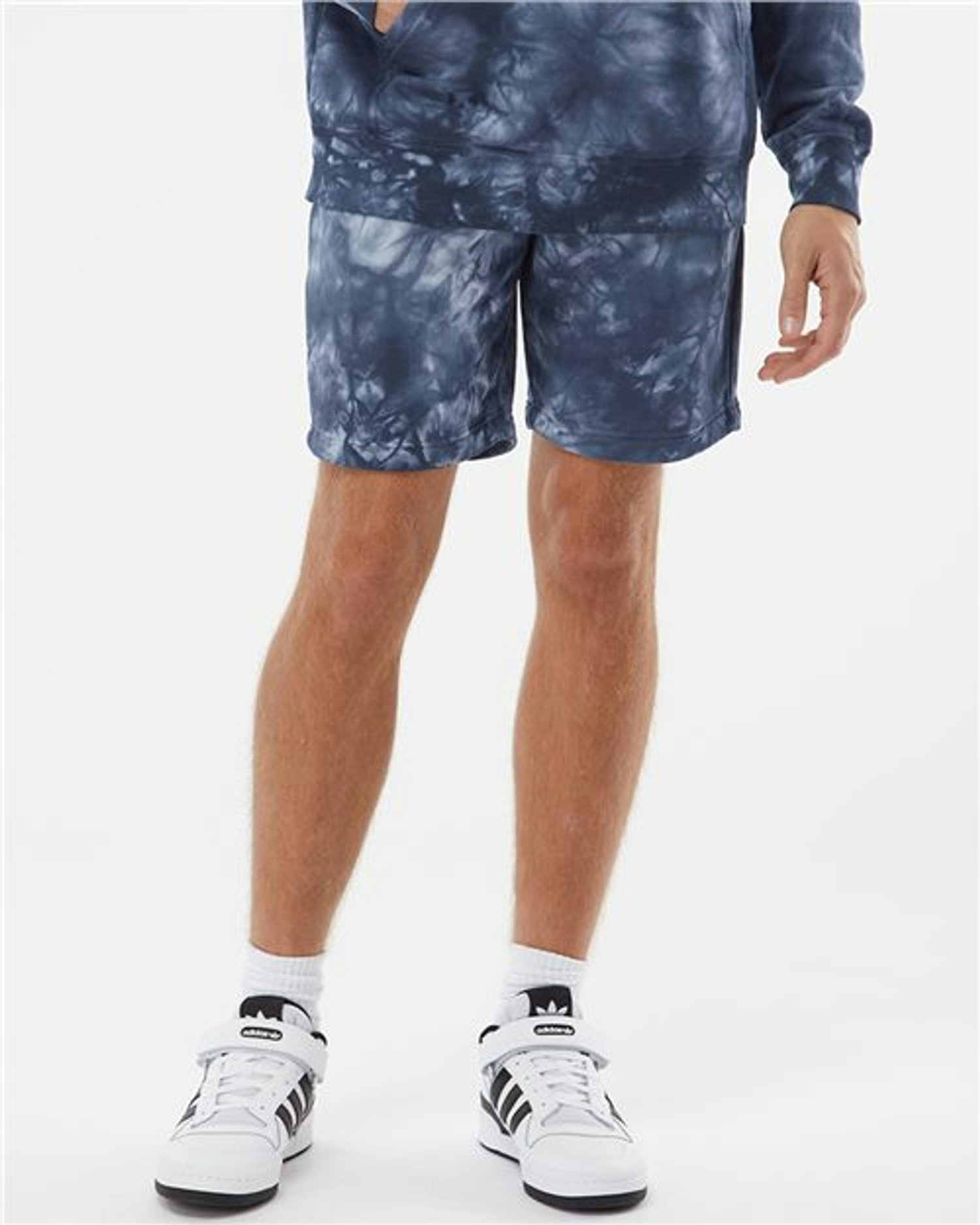 Tie-Dyed Fleece Shorts [PRM50STTD]