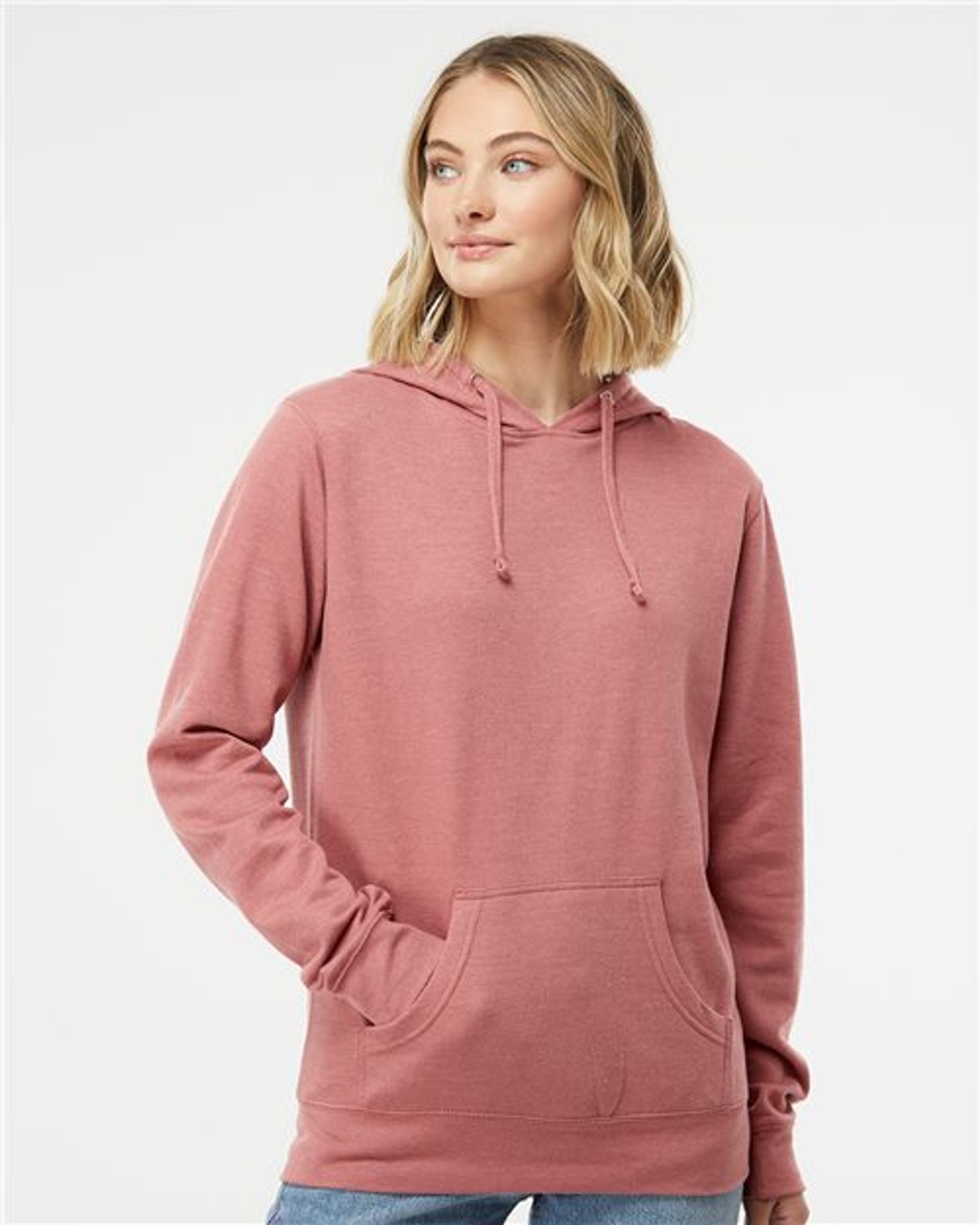 Juniors’ Heavenly Fleece Lightweight Hooded Sweatshirt [SS650]