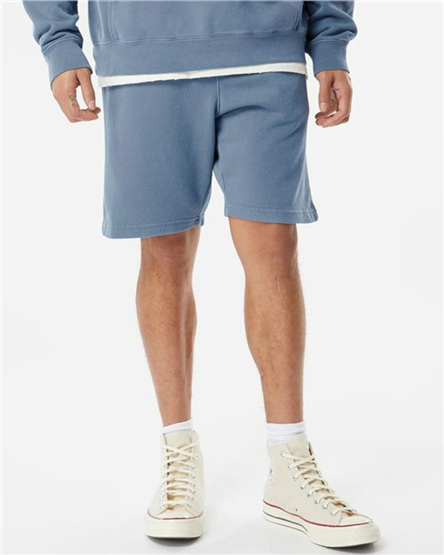 Pigment-Dyed Fleece Shorts [PRM50STPD]