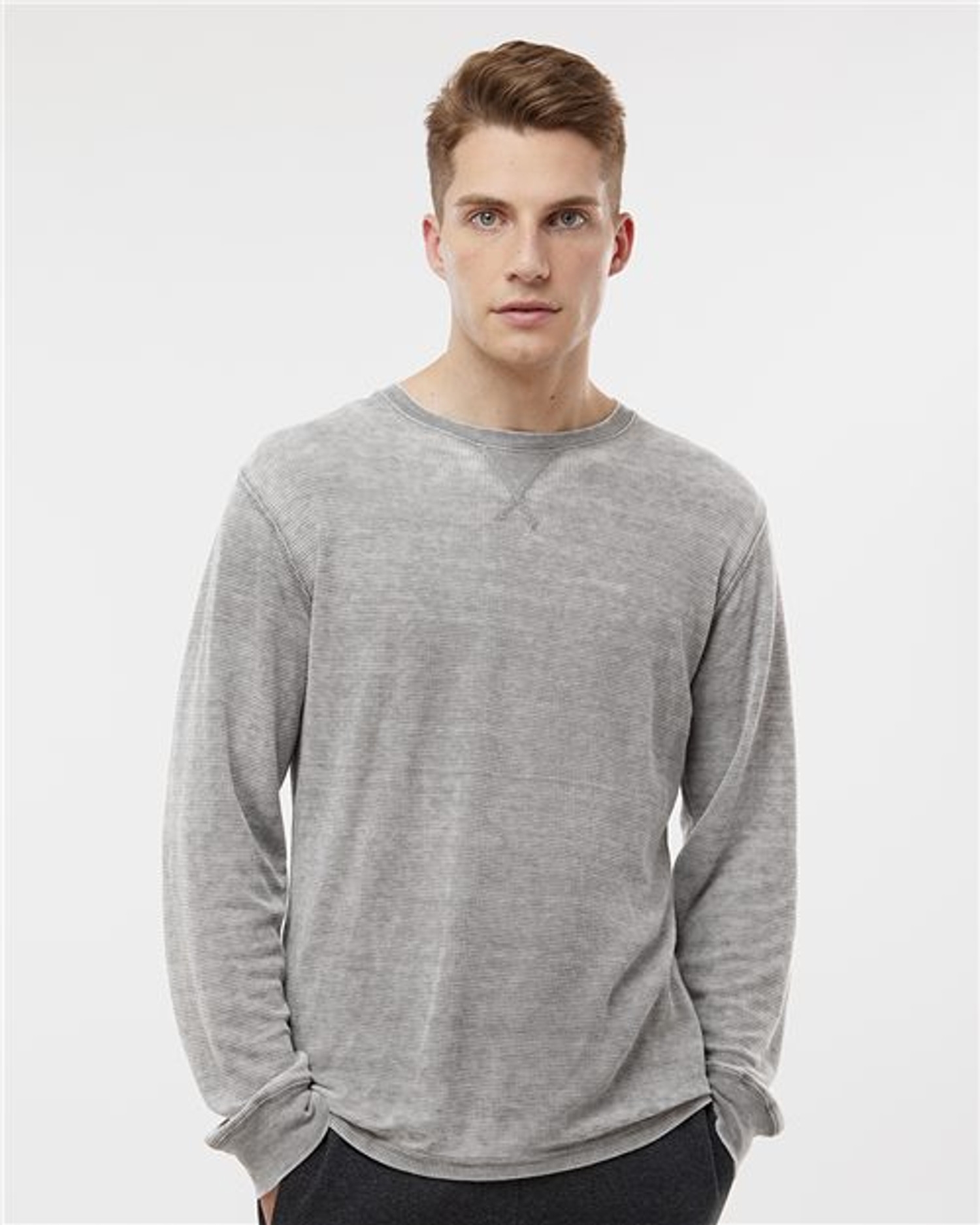 Vintage Zen Thermal Long Sleeve T-Shirt [8241]