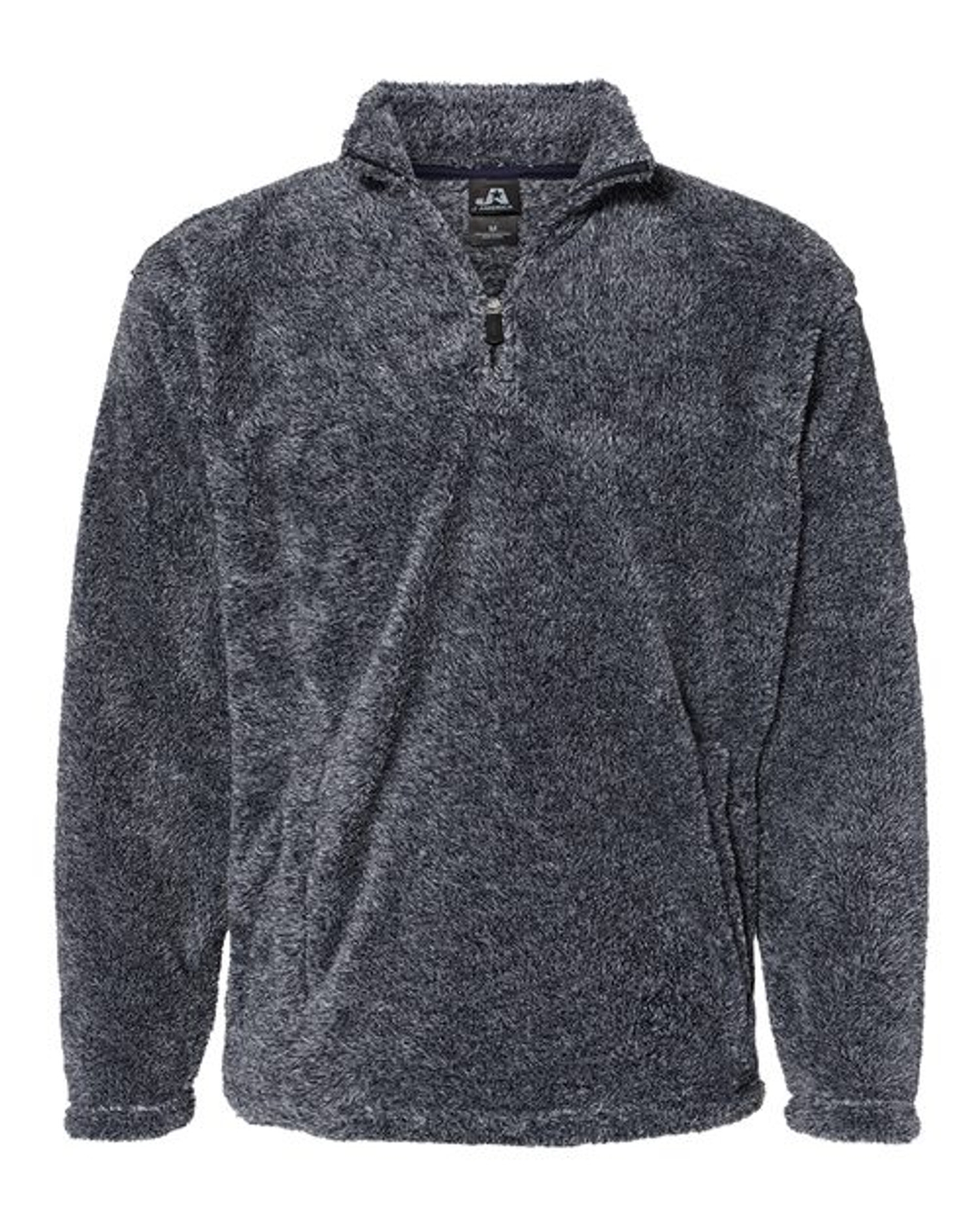 Boundary Shag Frosty Sherpa Quarter-Zip Pullover [8464]