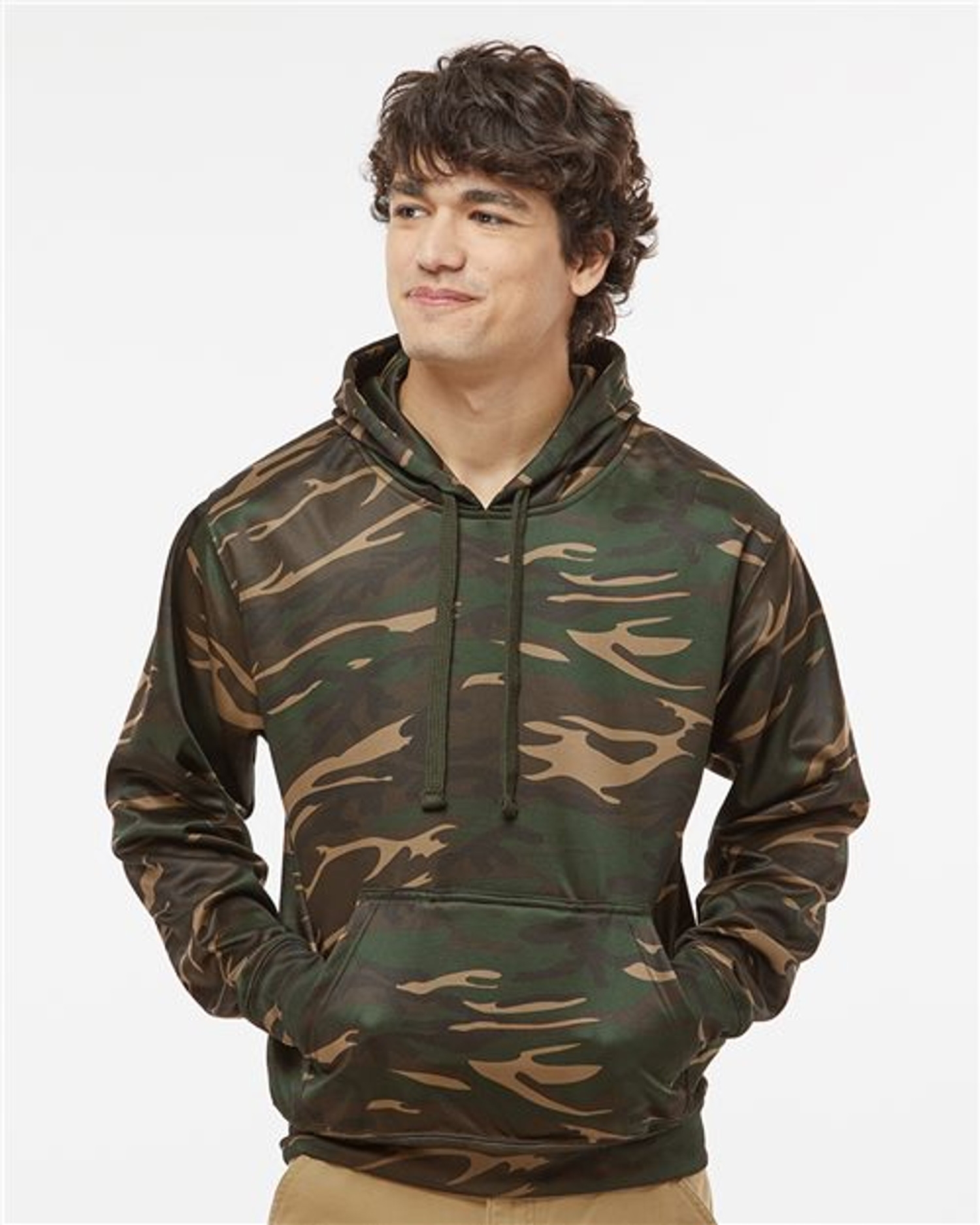 Polyester Tailgate Hooded Sweatshirt [8615]