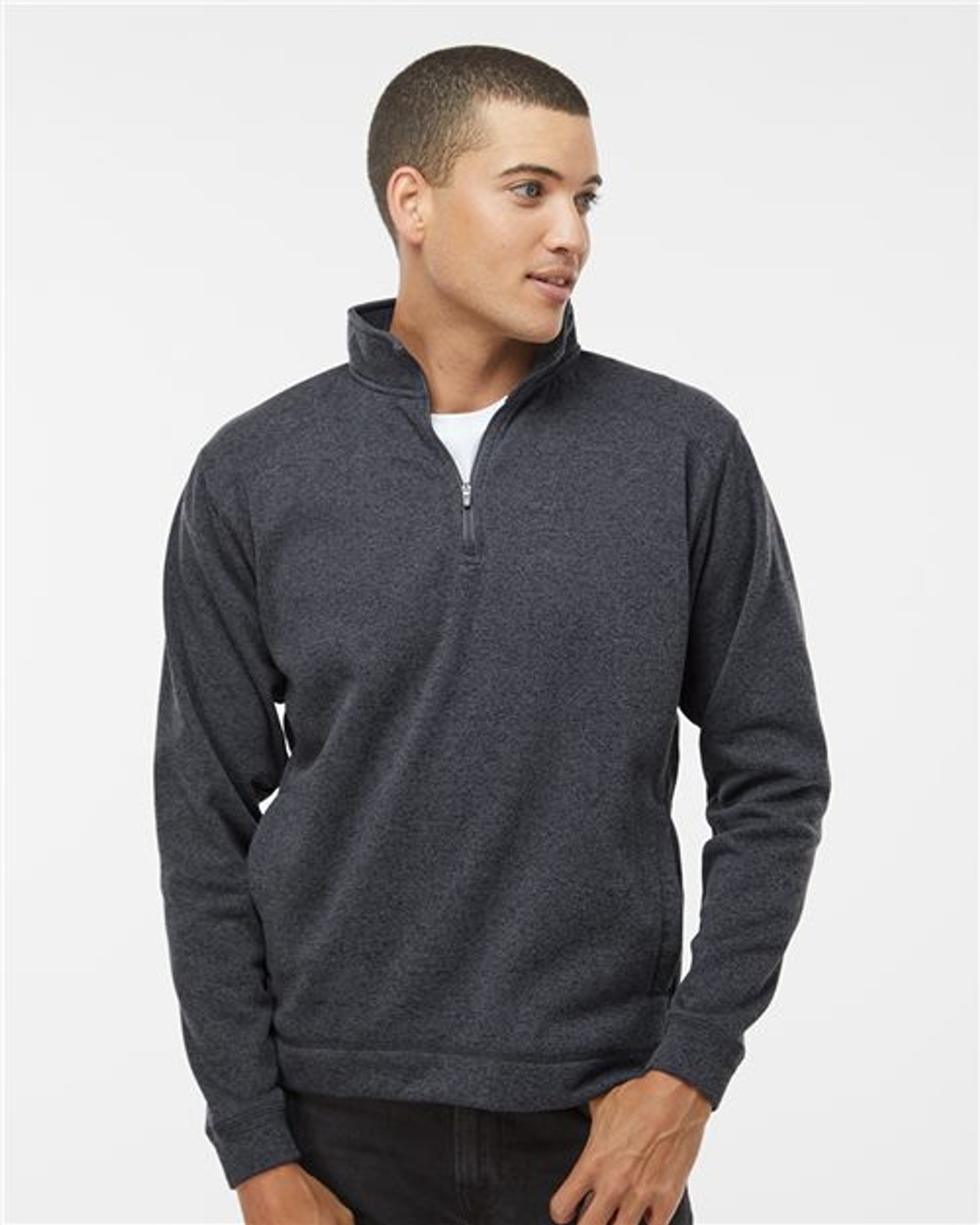 Cosmic Fleece Quarter-Zip Sweatshirt [8614]