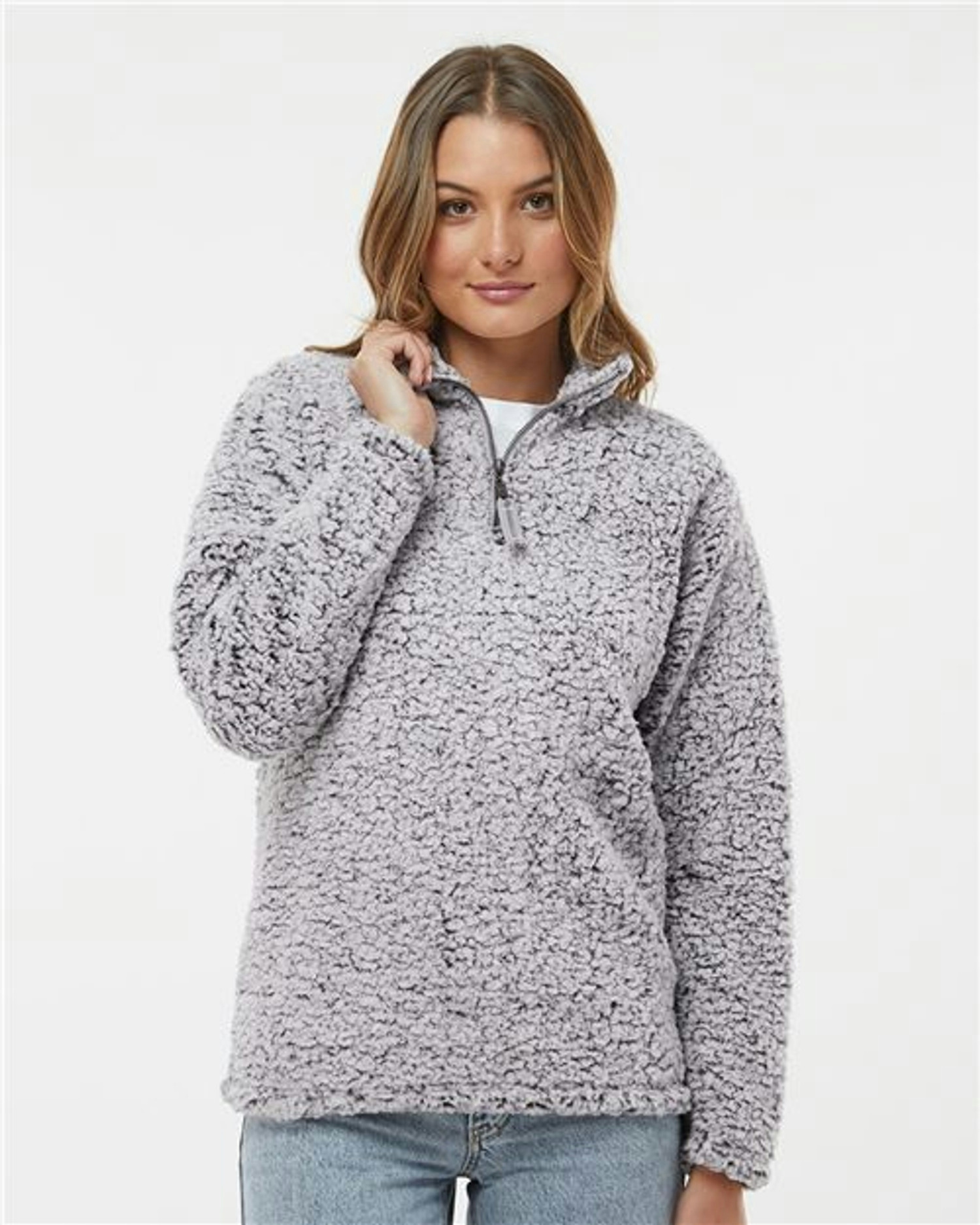 Women’s Epic Sherpa Quarter-Zip Pullover [8451]